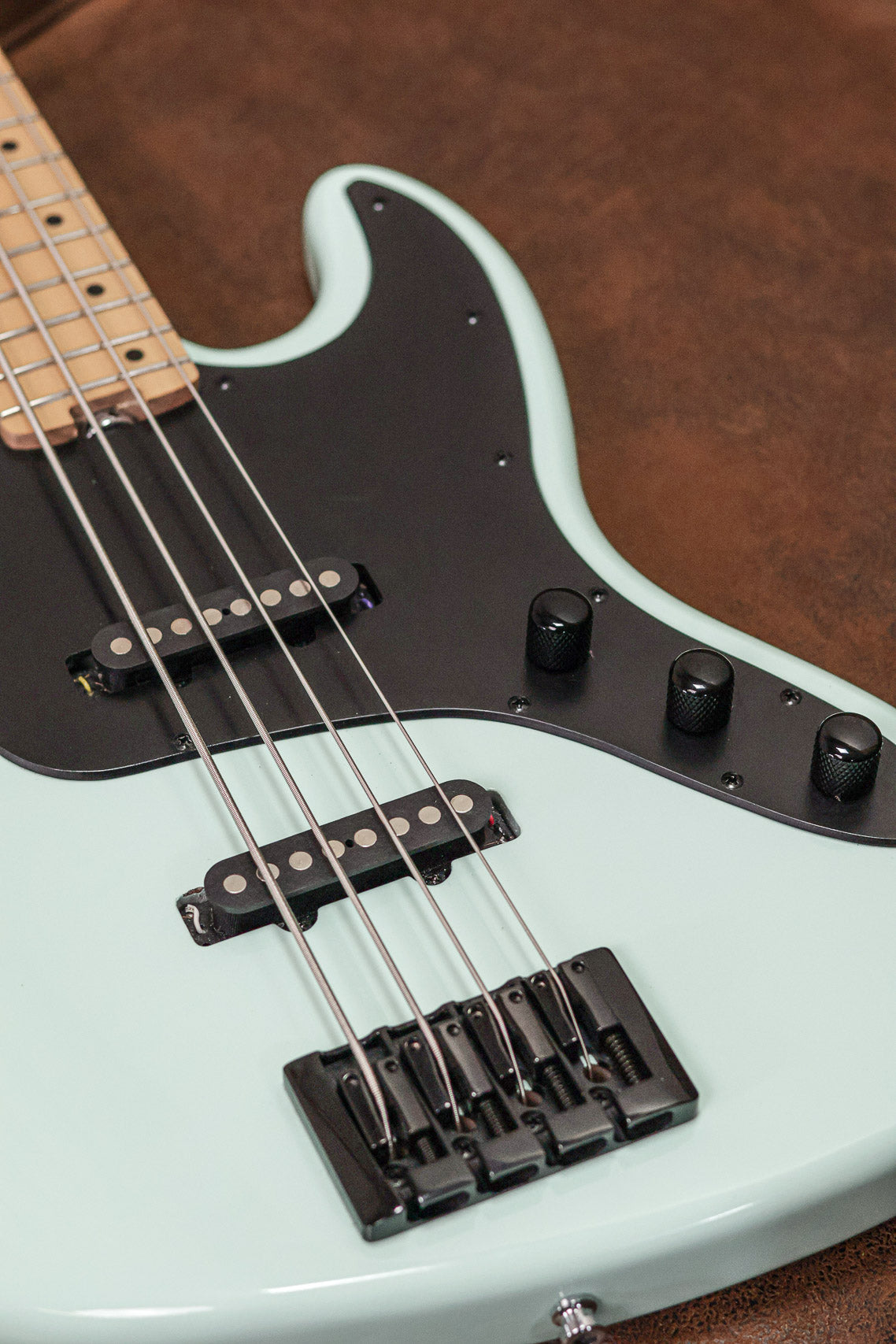 Schecter J-4 Diamond Series | Sea Foam Green