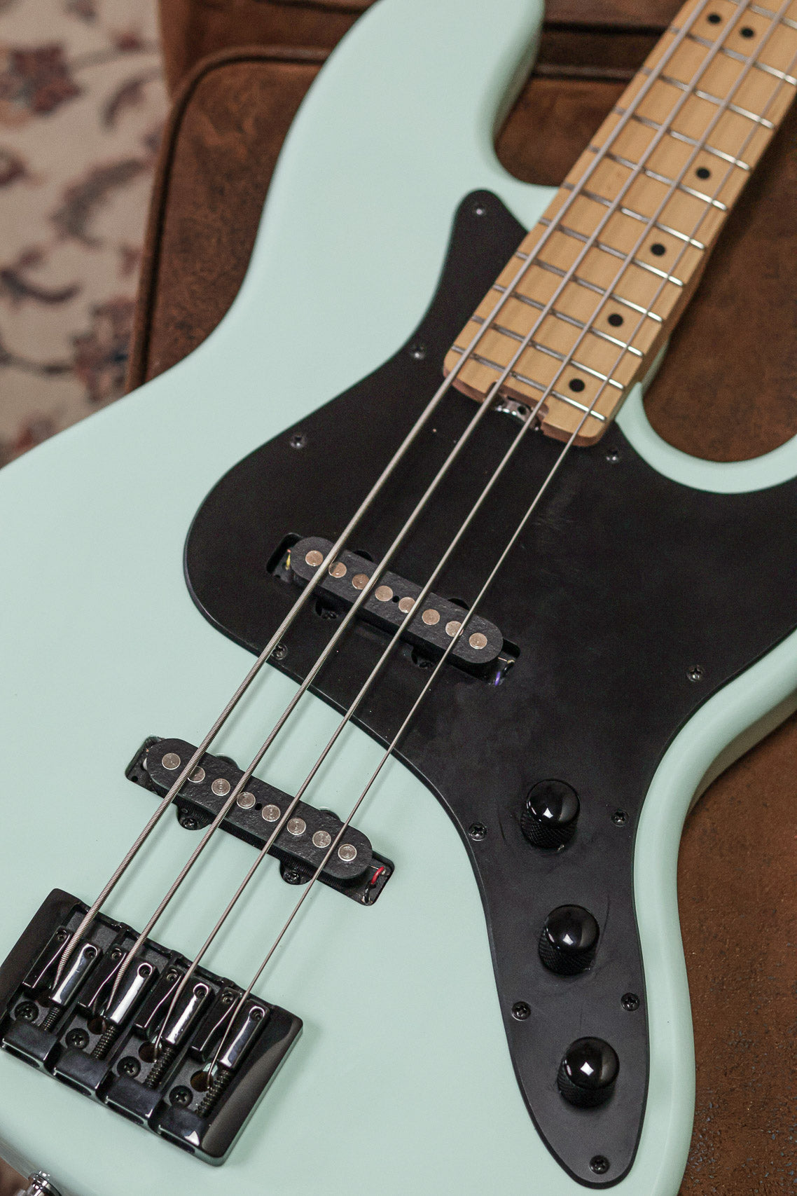 Schecter J-4 Diamond Series | Sea Foam Green