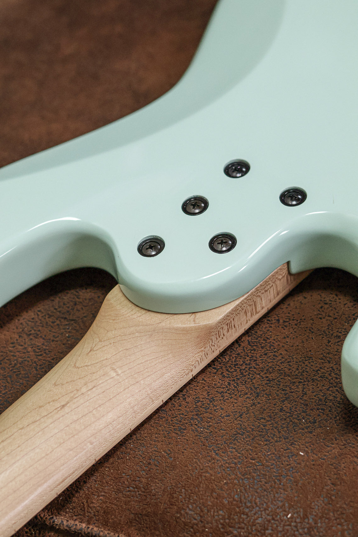 Schecter J-4 Diamond Series | Sea Foam Green