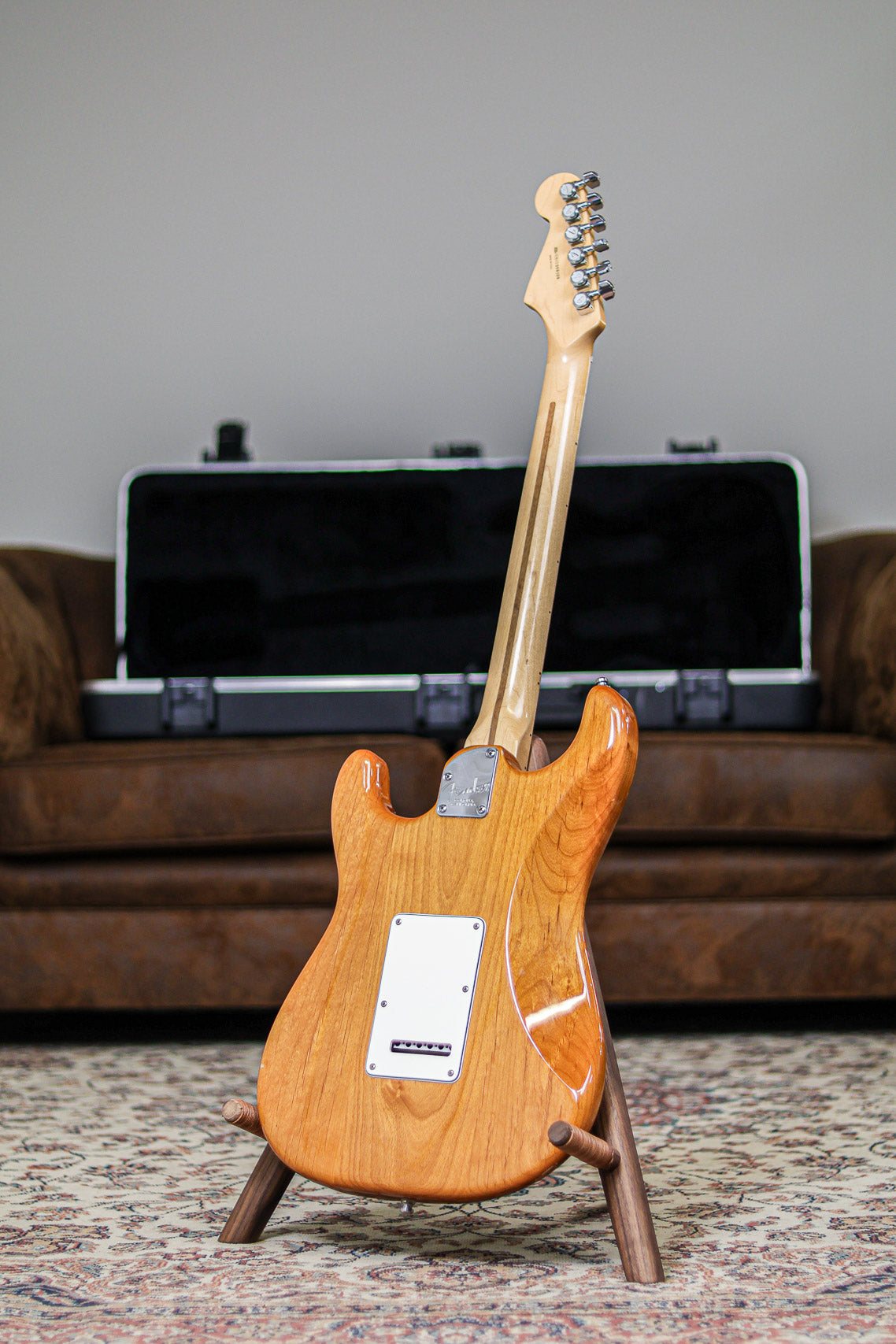 Fender American Deluxe Strat Gilmour 2012 | Natural Ash