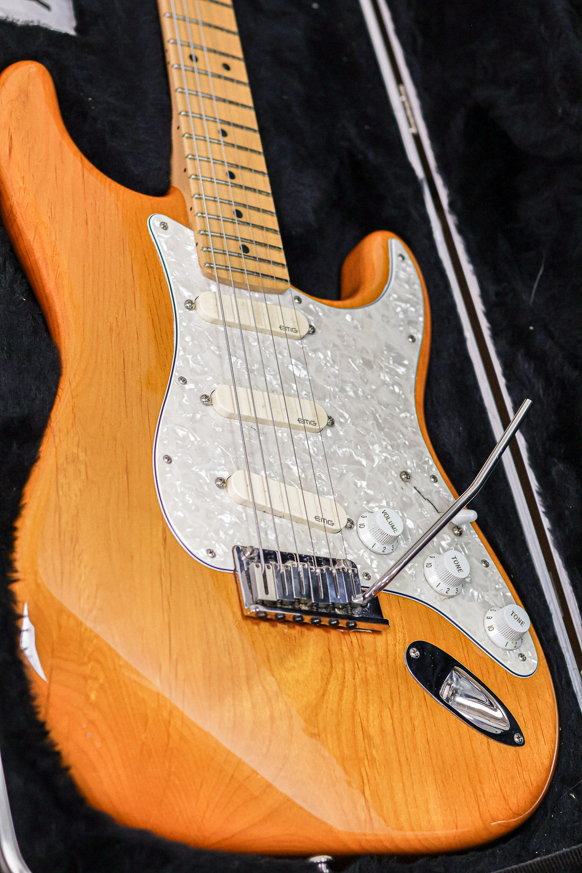 Fender American Deluxe Strat Gilmour 2012 | Natural Ash