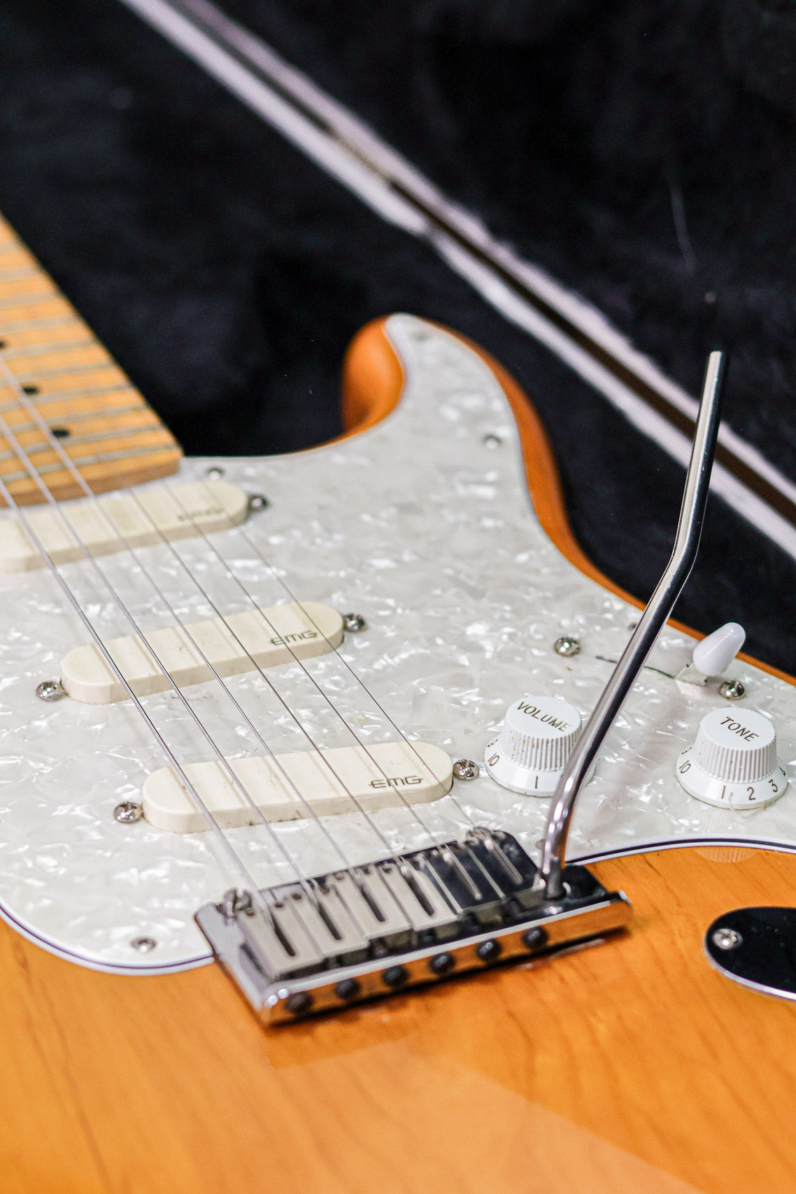 Fender American Deluxe Strat Gilmour 2012 | Natural Ash
