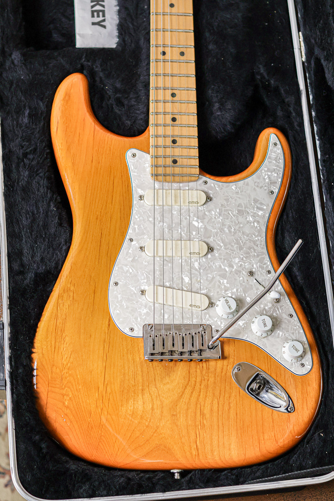Fender American Deluxe Strat Gilmour 2012 | Natural Ash