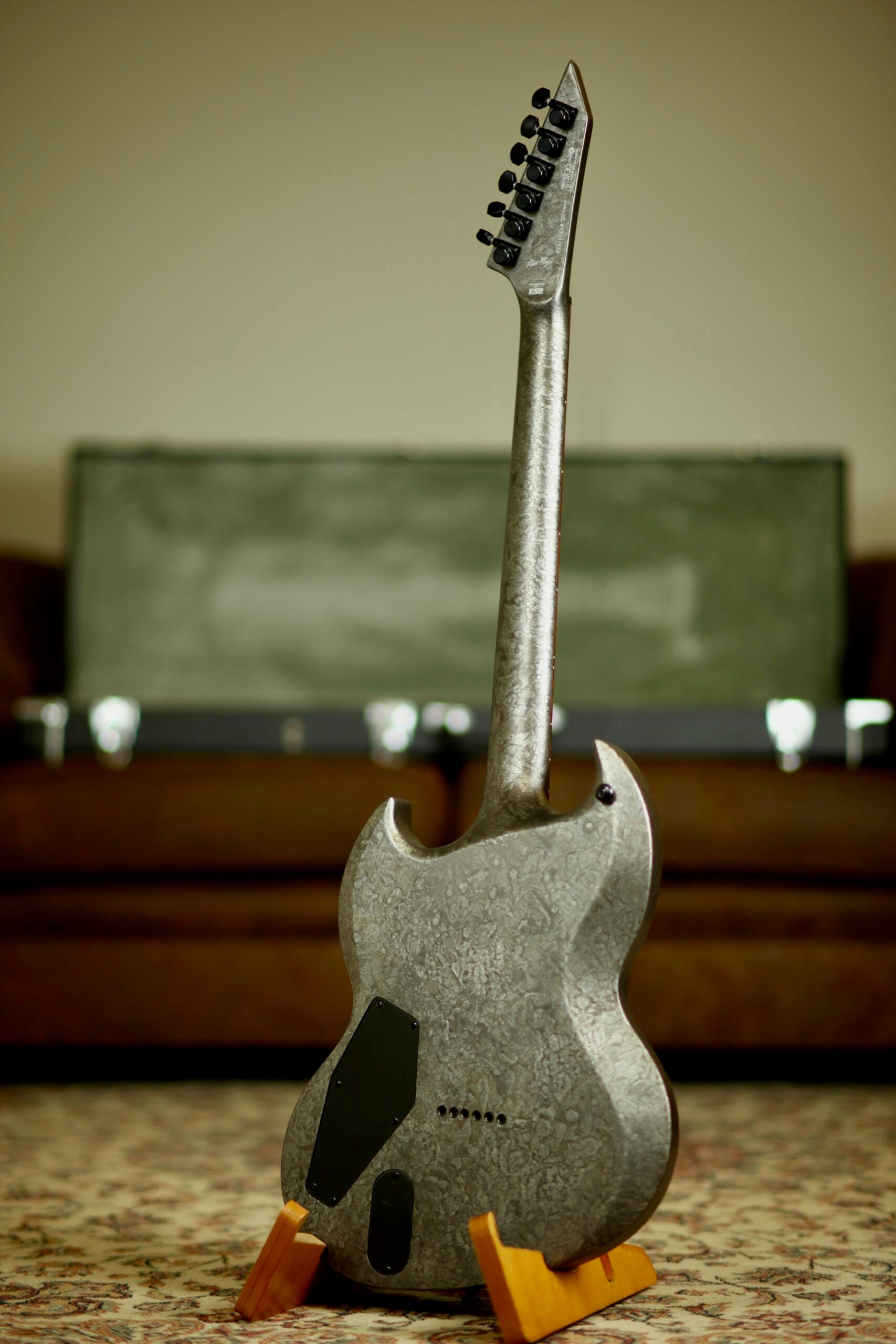 ESP LTD RM 600 Reba Meyers Signature | Black Marble