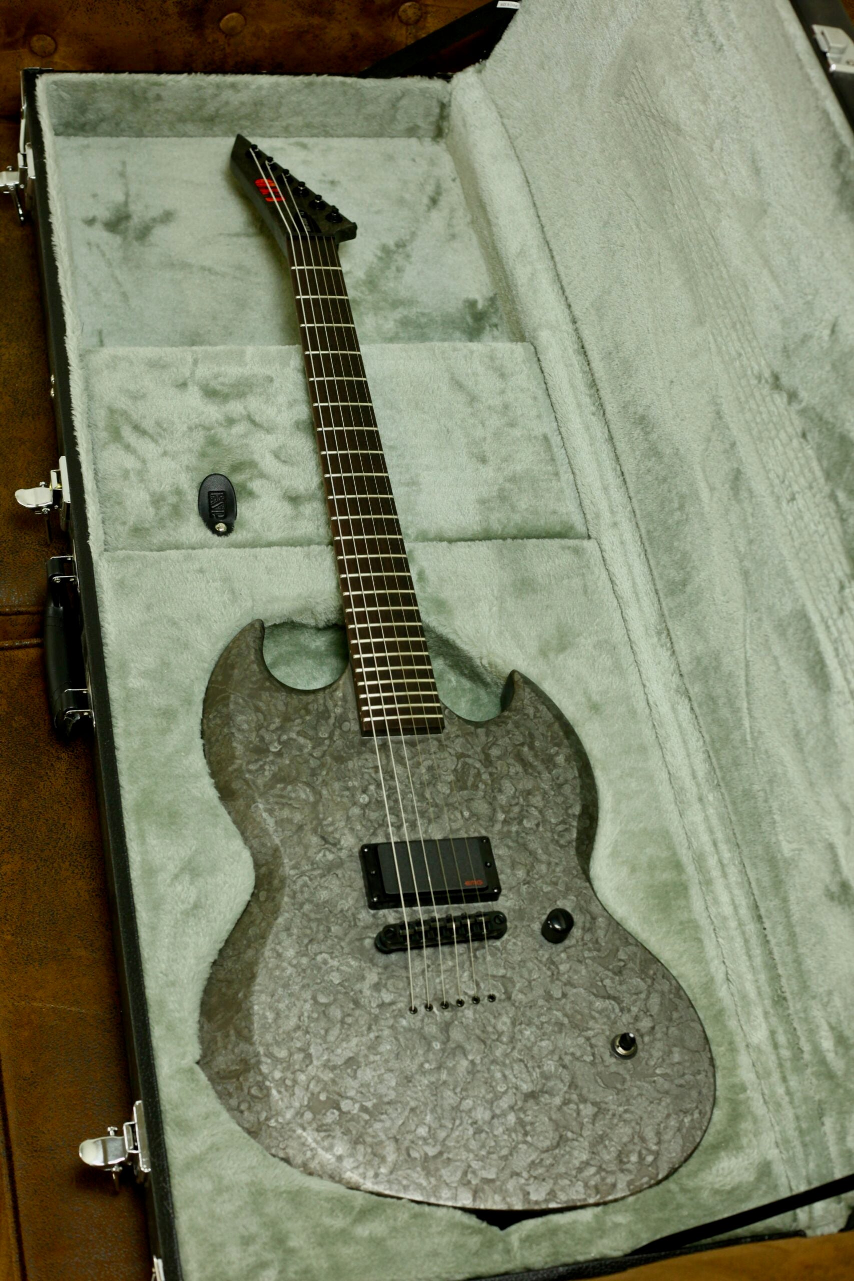 ESP LTD RM 600 Reba Meyers Signature | Black Marble
