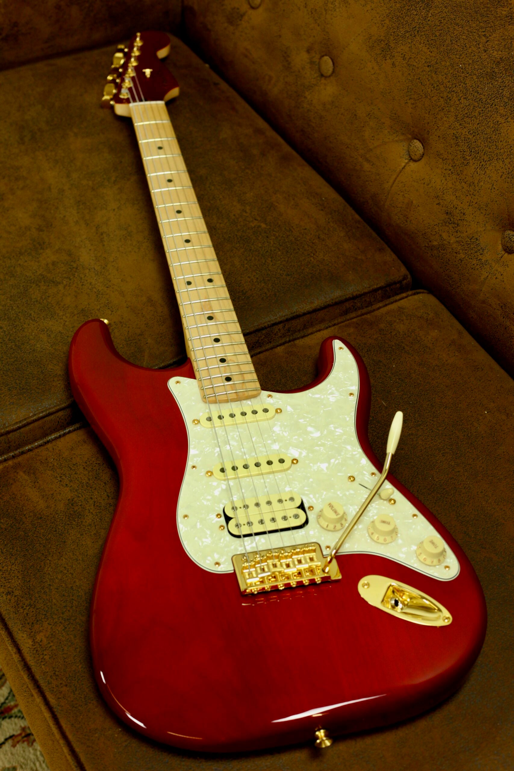 Fender Tash Sultana Stratocaster | Transparent Cherry