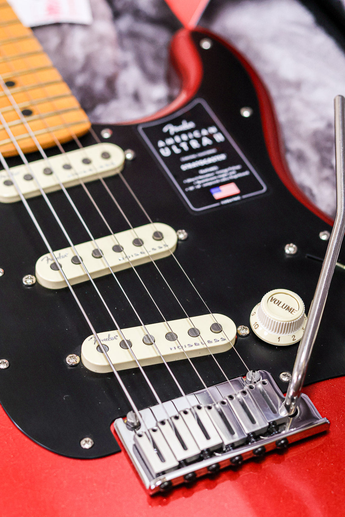 Fender American Ultra II Stratocaster | Sinister Red
