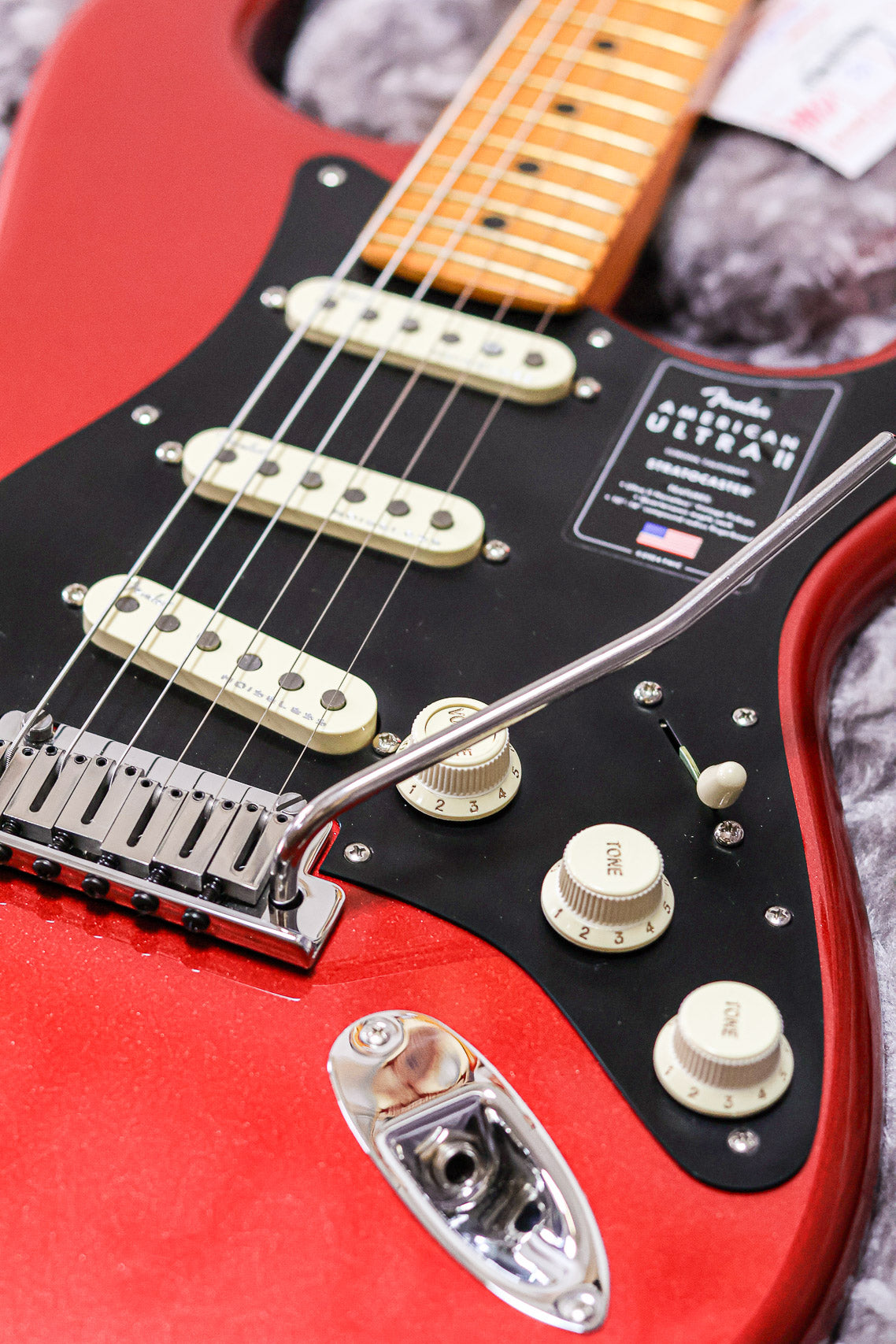 Fender American Ultra II Stratocaster | Sinister Red