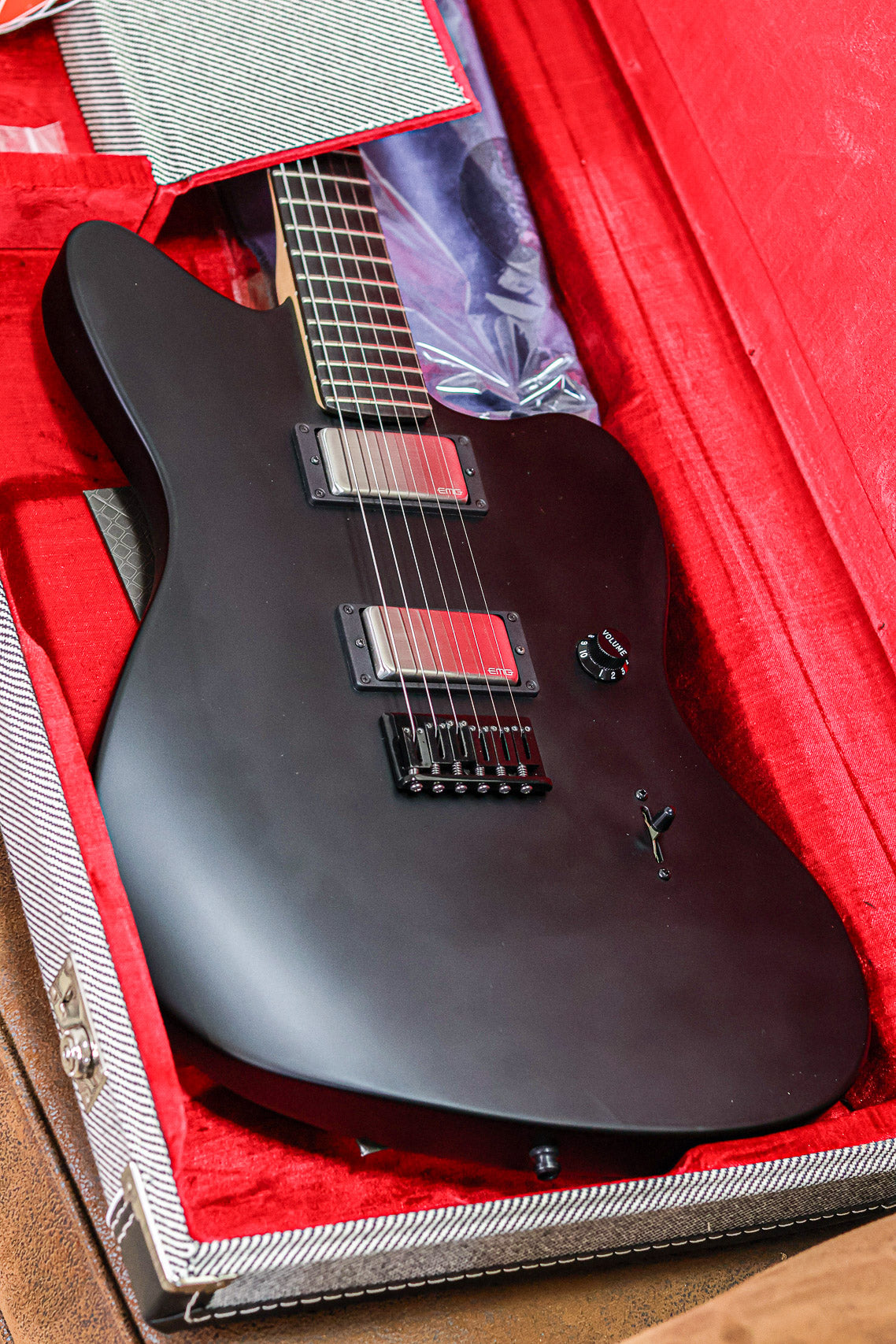 Fender Jim Root Jazzmaster USA | Flat Black