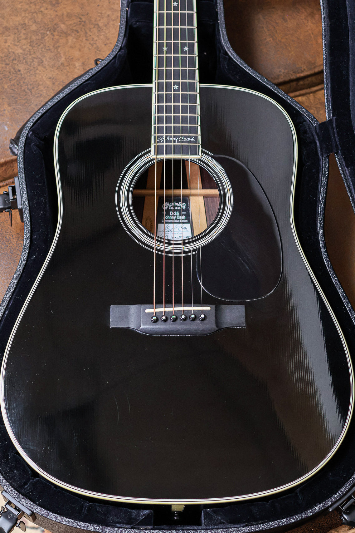 Martin D-35 Johnny Cash Commemorative Edition #1029 | Black