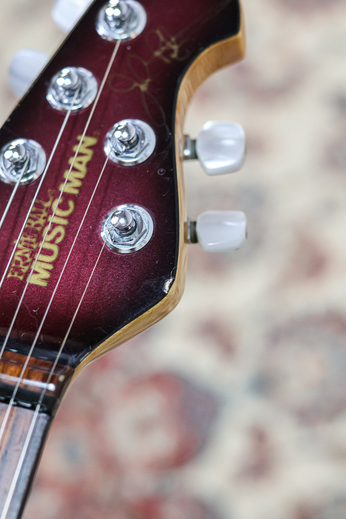 Ernie Ball John Petrucci JP6 | Pearl Redburst