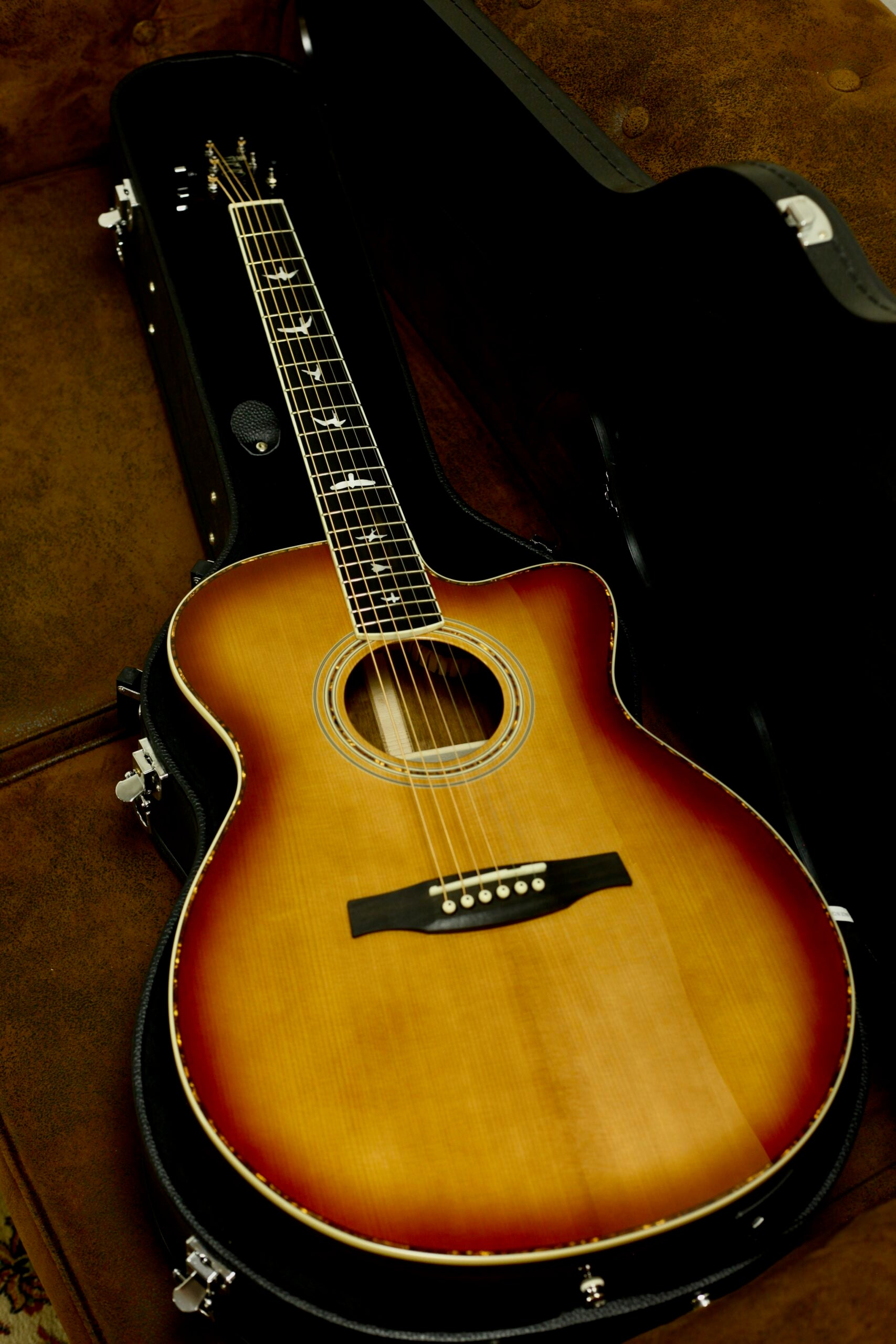 PRS SE A40ETS Angelus | Tobacco Sunburst