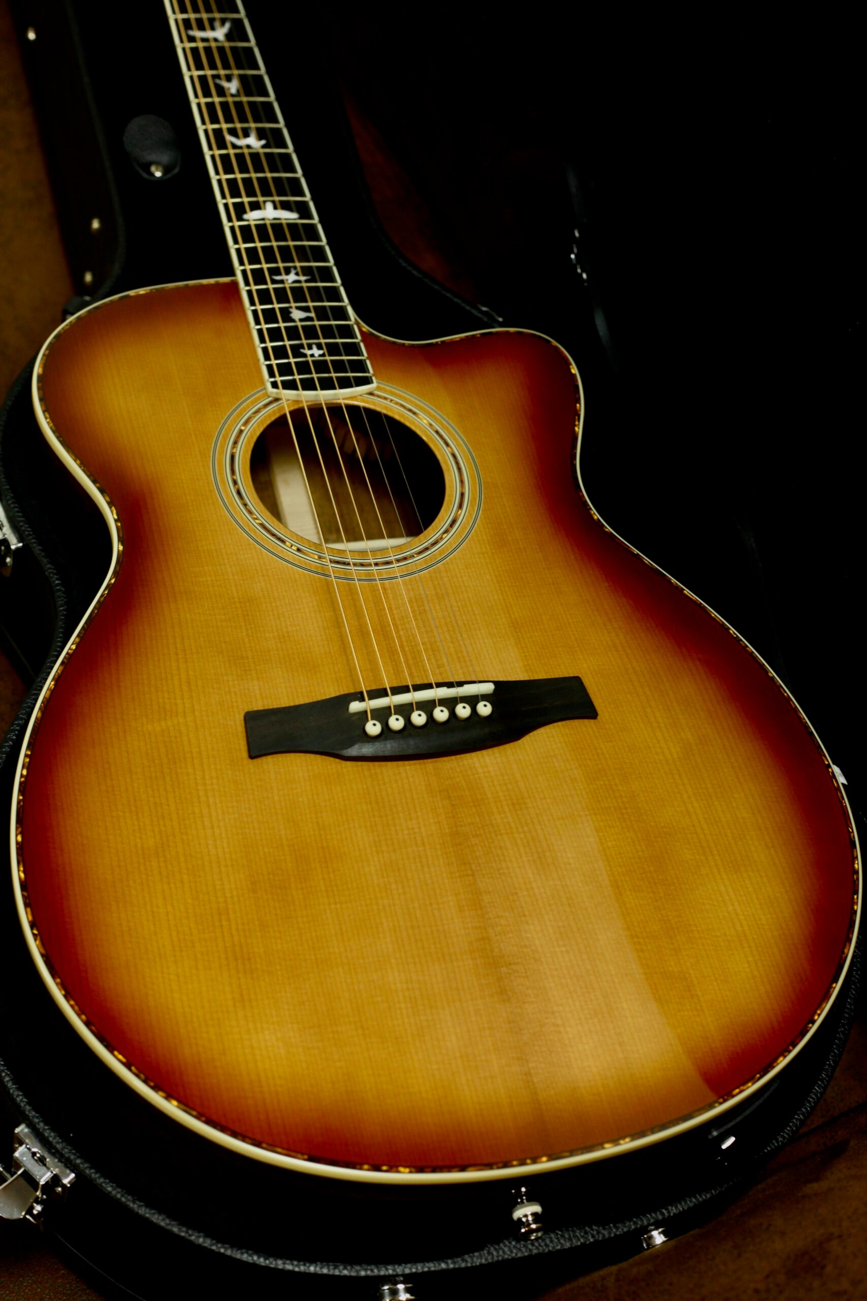 PRS SE A40ETS Angelus | Tobacco Sunburst