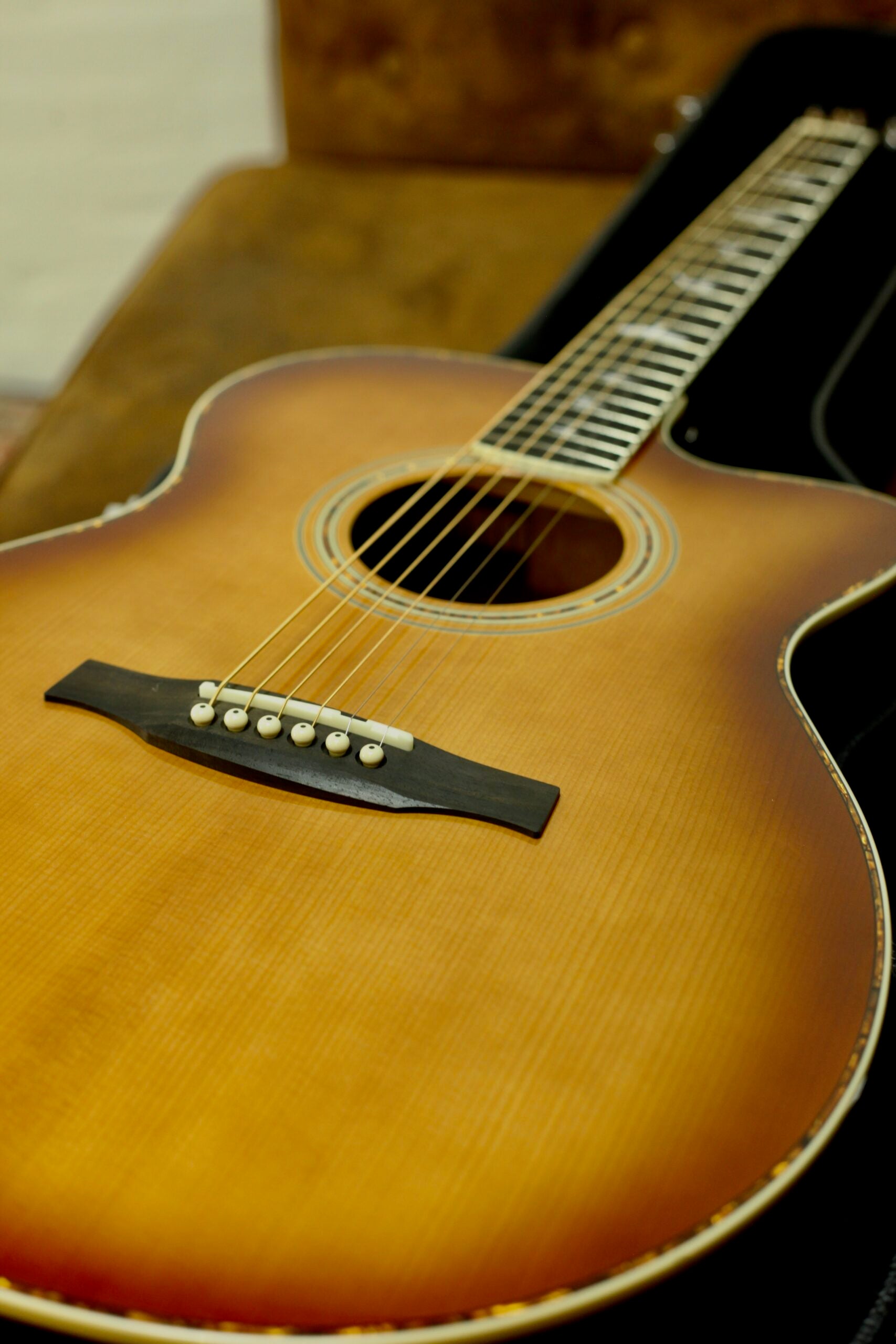 PRS SE A40ETS Angelus | Tobacco Sunburst