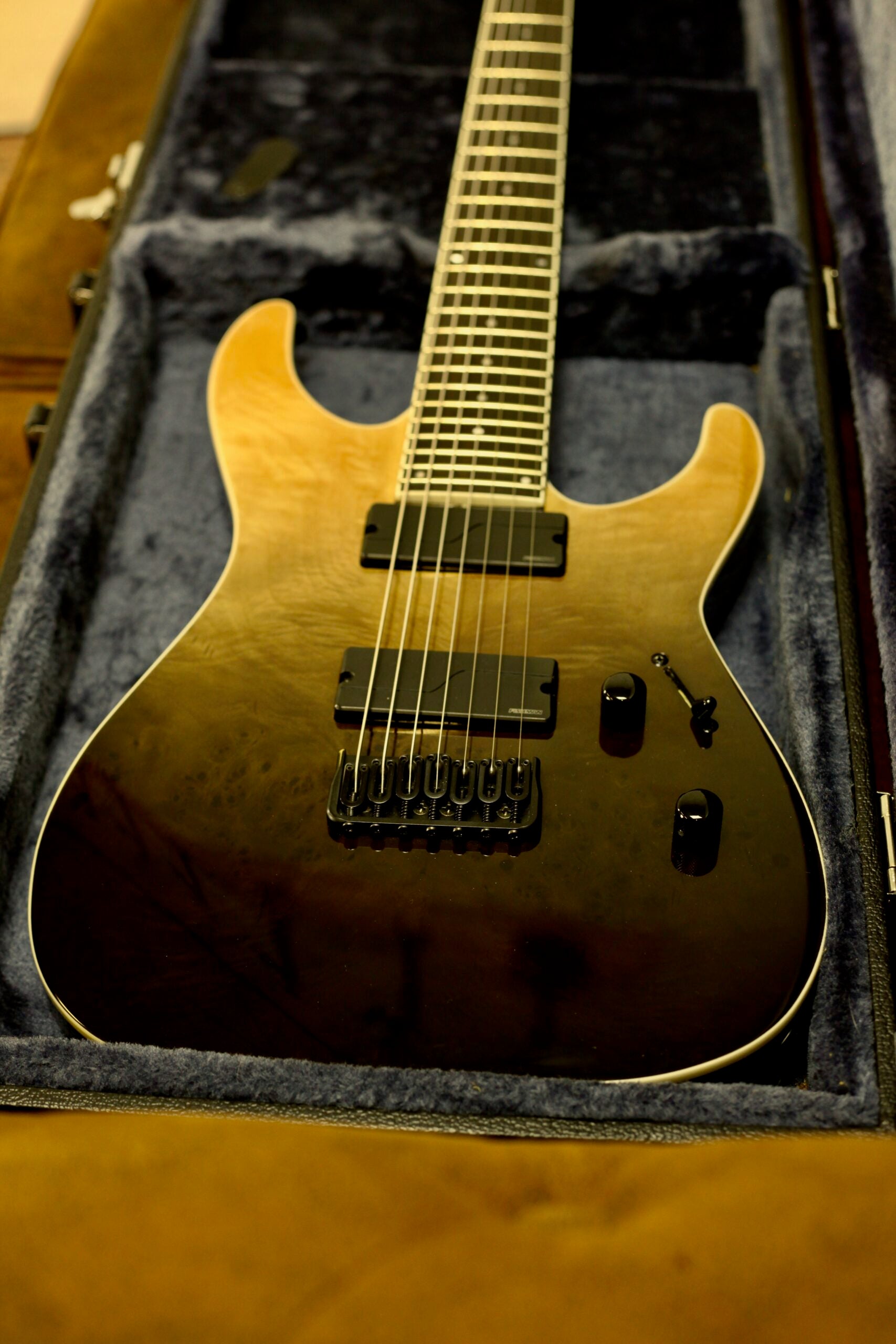 ESP LTD M-1007HT 7 String | Black Natural Fade