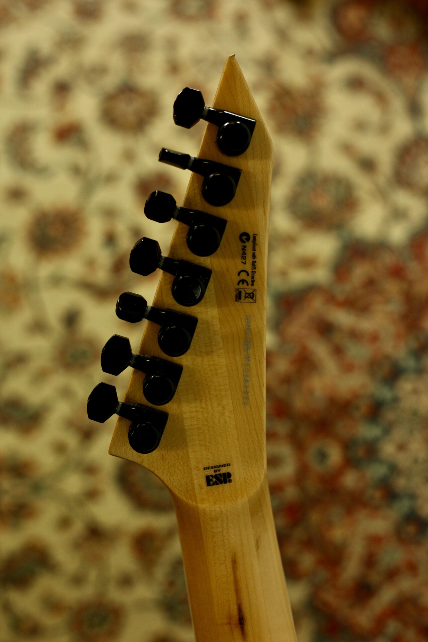ESP LTD M-1007HT 7 String | Black Natural Fade