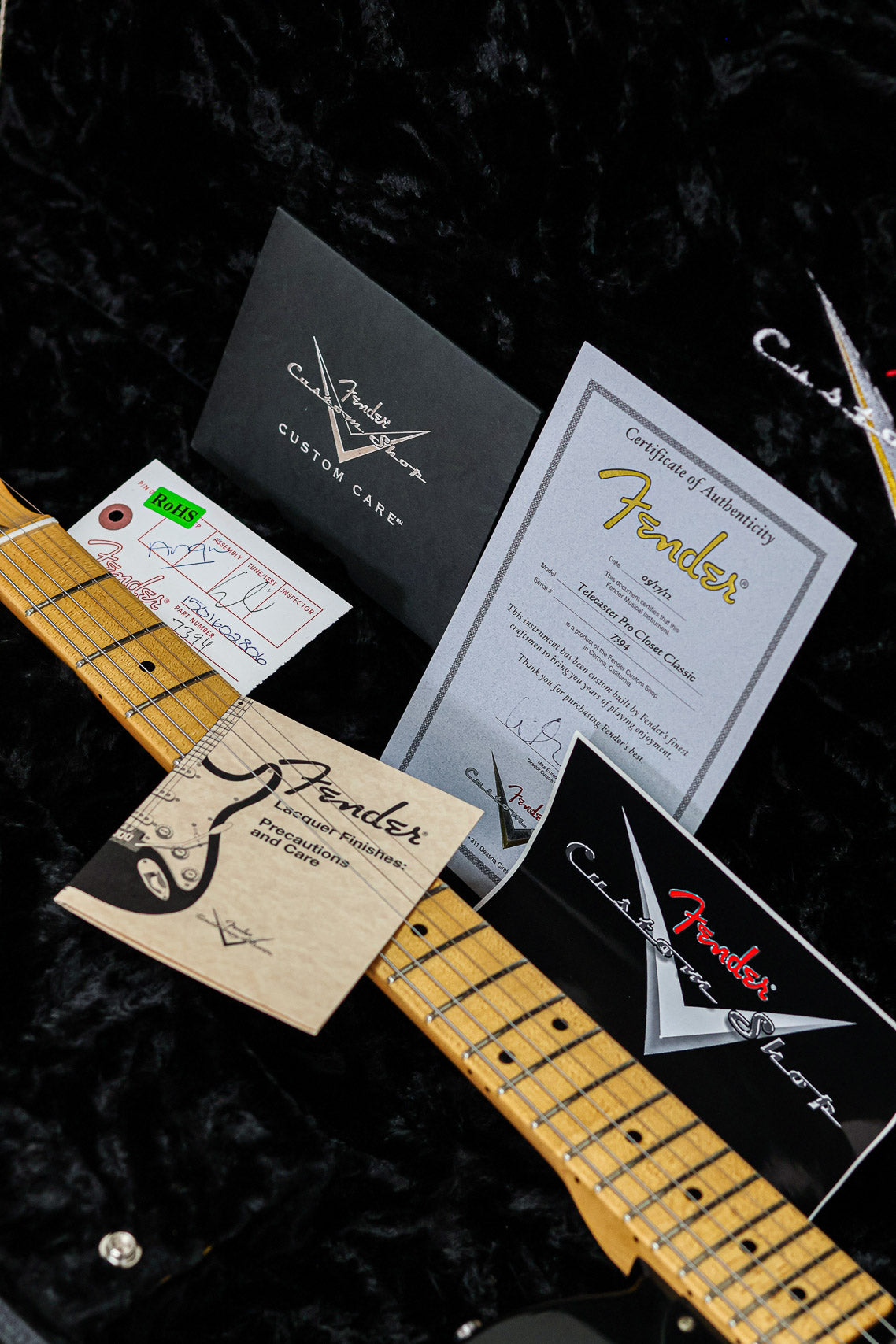 Fender Closet Classic Pro Custom Shop Telecaster | Black