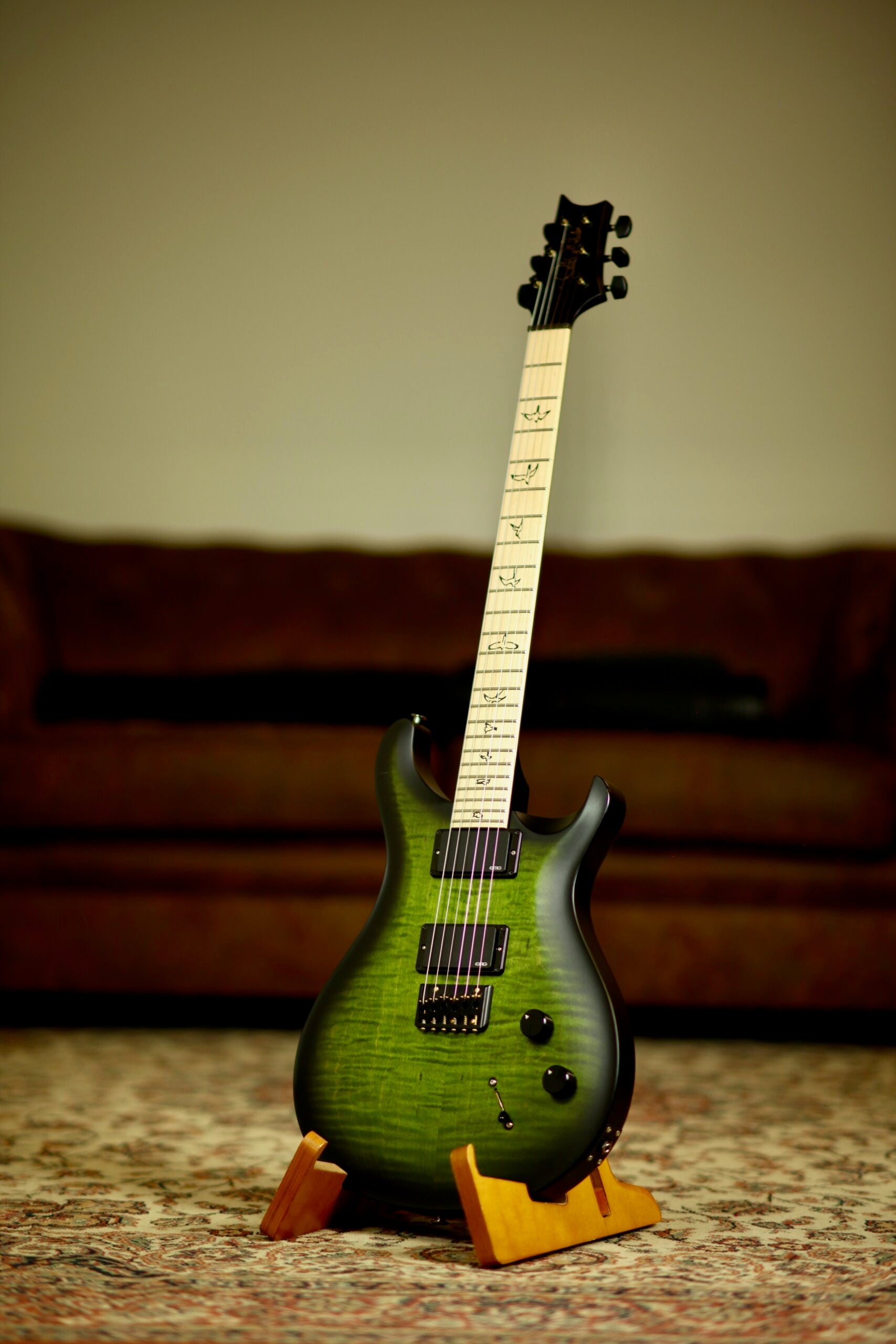 PRS CE24 Dustie Waring Hardtail | Jade Smokeburst