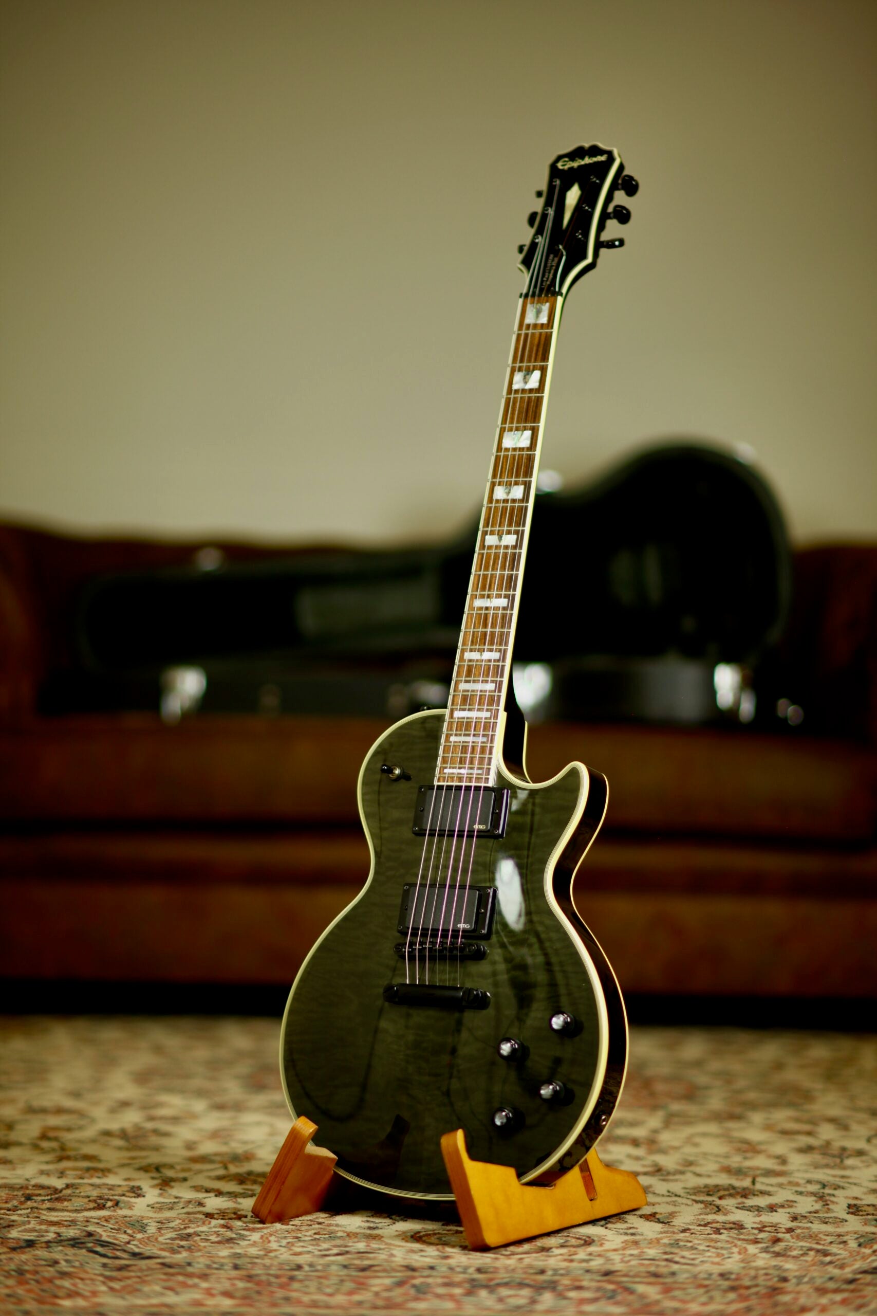 Epiphone Prophecy Les Paul Custom Plus | Midnight Ebony