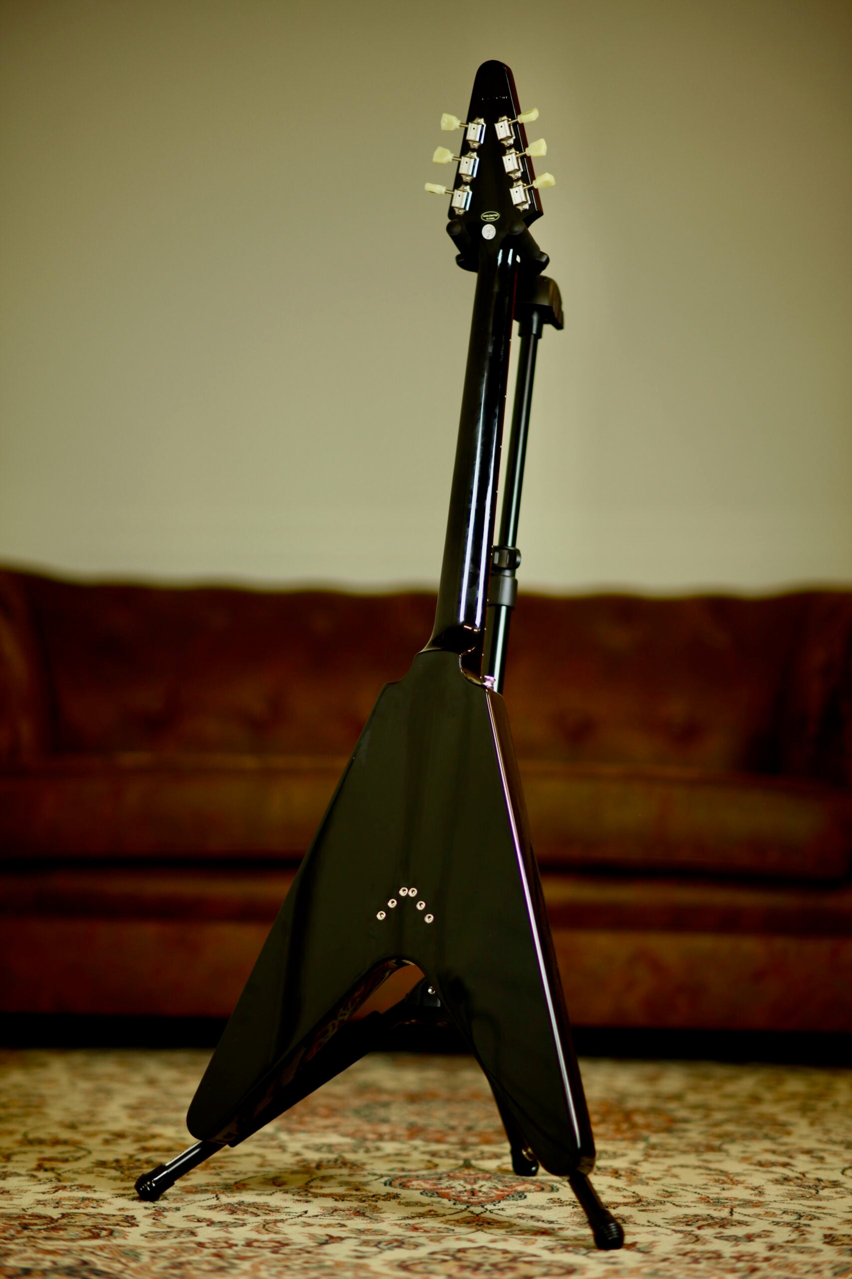 Epiphone Flying V 2021 | Ebony – GitaarBarbaar B.V.