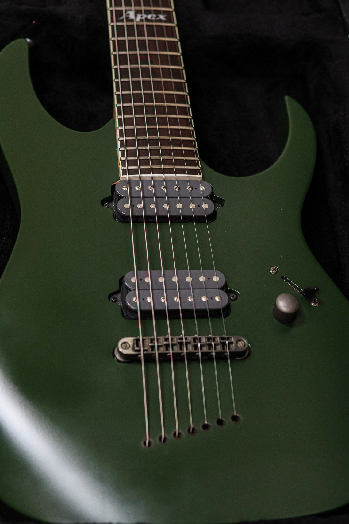 Ibanez APEX2 (Korn SIgnature) 2008 | Green Shadow Flat