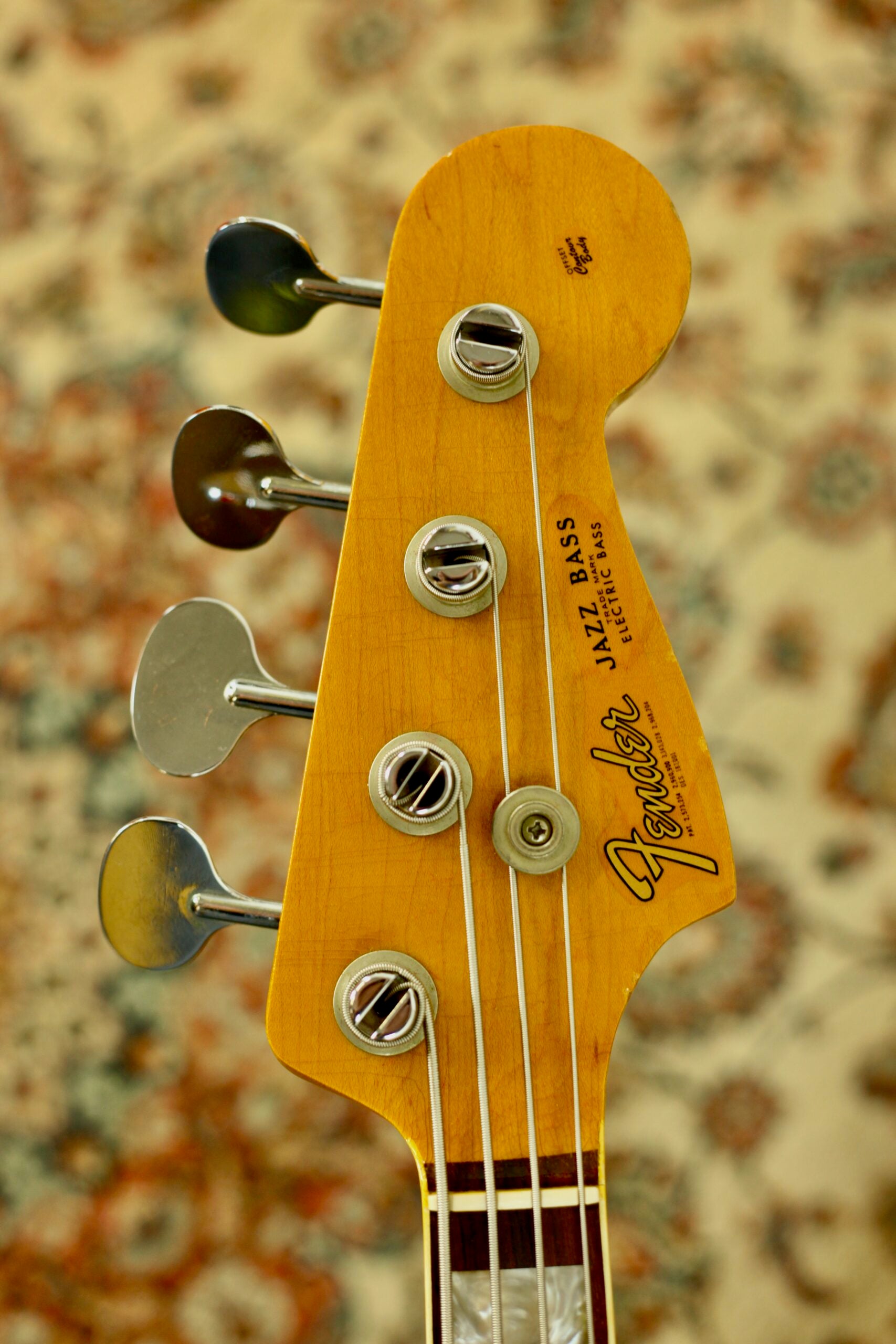 Fender Jazz Bass 1968 4.060kg | 3-Tone Sunburst
