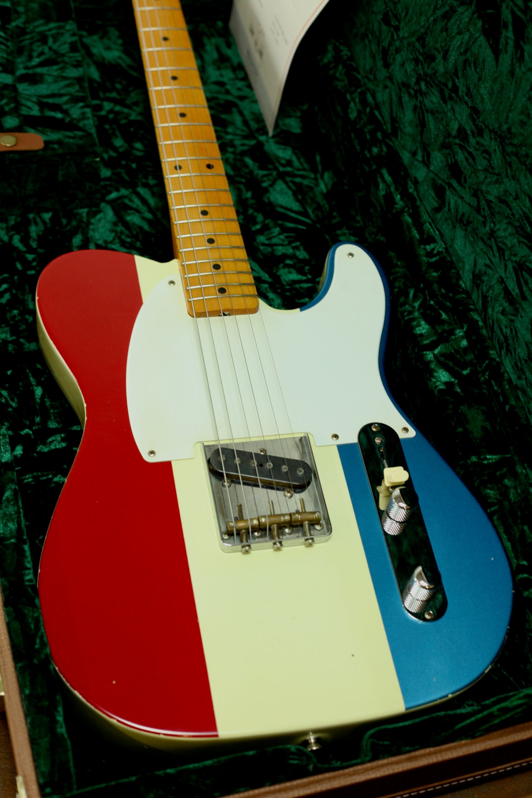 Del-Tone Buck Owens E-Custom Telecaster | Red White Blue