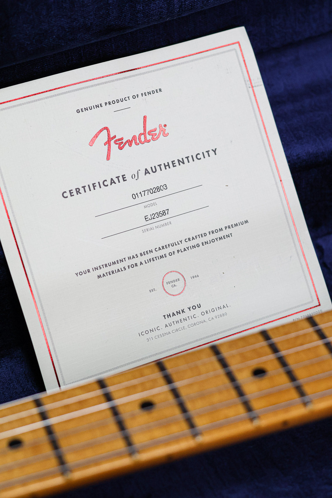 Fender Eric Johnson Signature Stratocaster 2020 | Maple