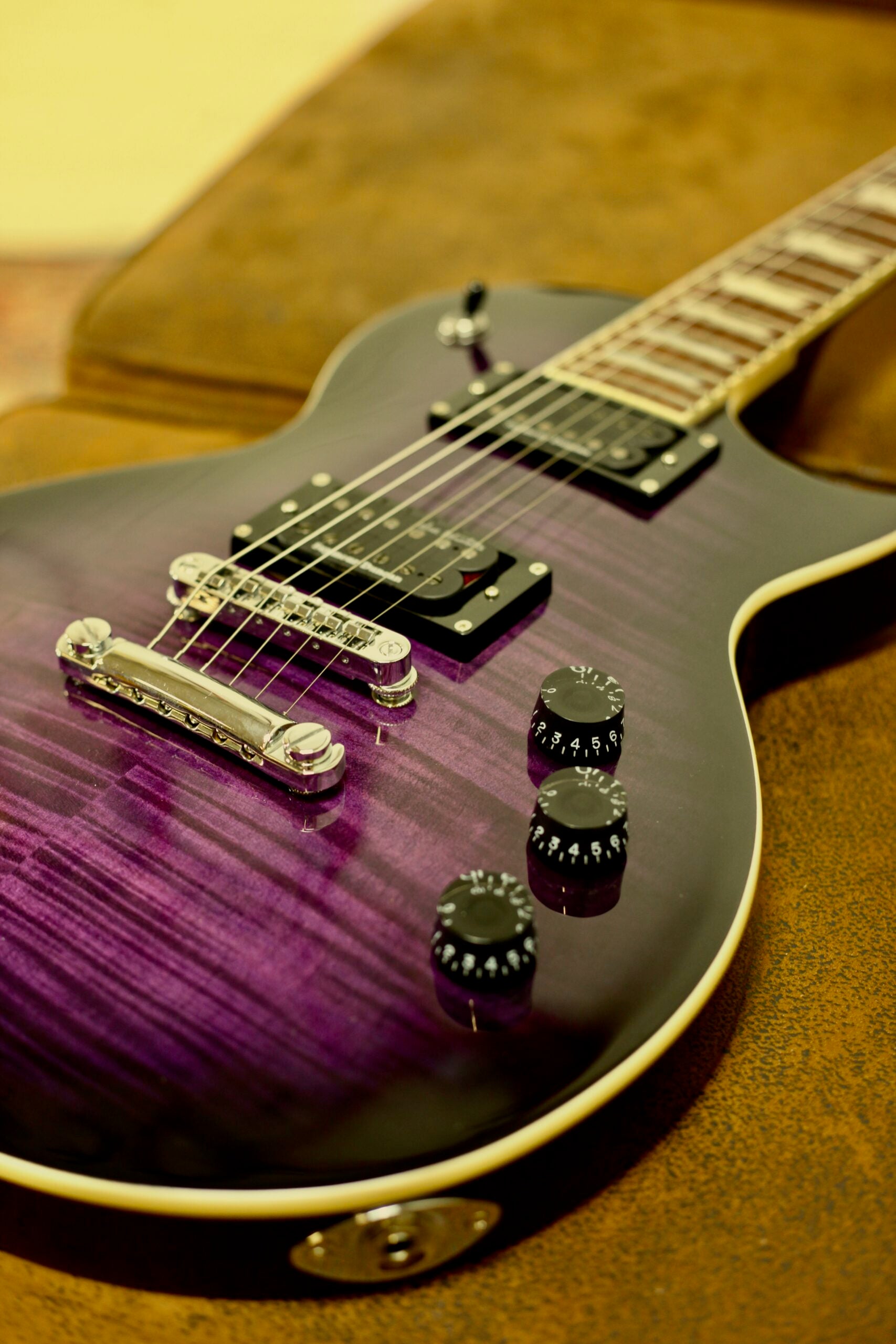 ESP LTD EC-256 | See Thru Purple