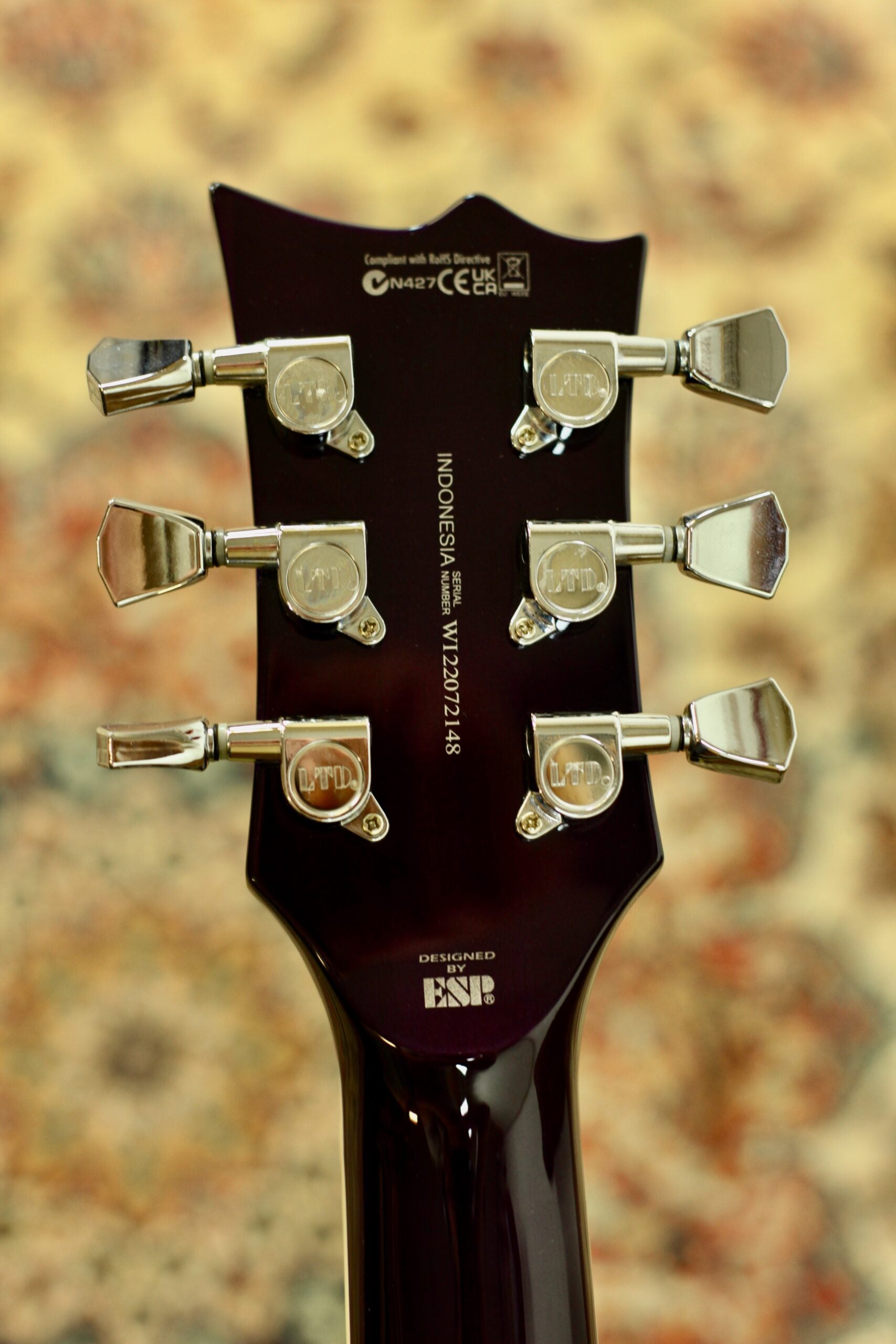 ESP LTD EC-256 | See Thru Purple