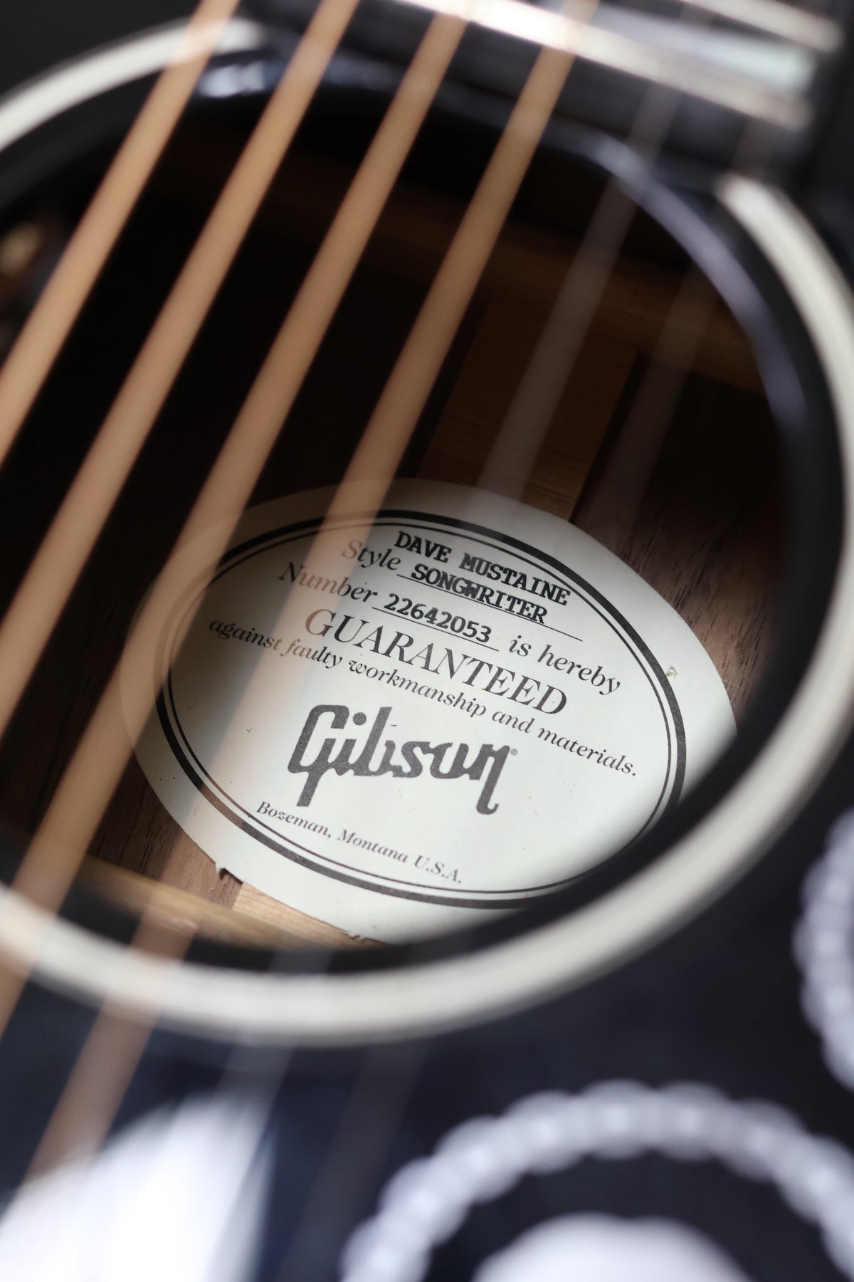 Gibson Dave Mustaine Signature Songwriter 2022 | Ebony