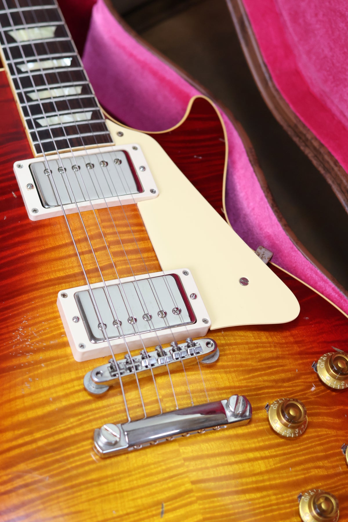 Gibson Les Paul CS Murphy Lab R9 | Slow Iced Tea Fade