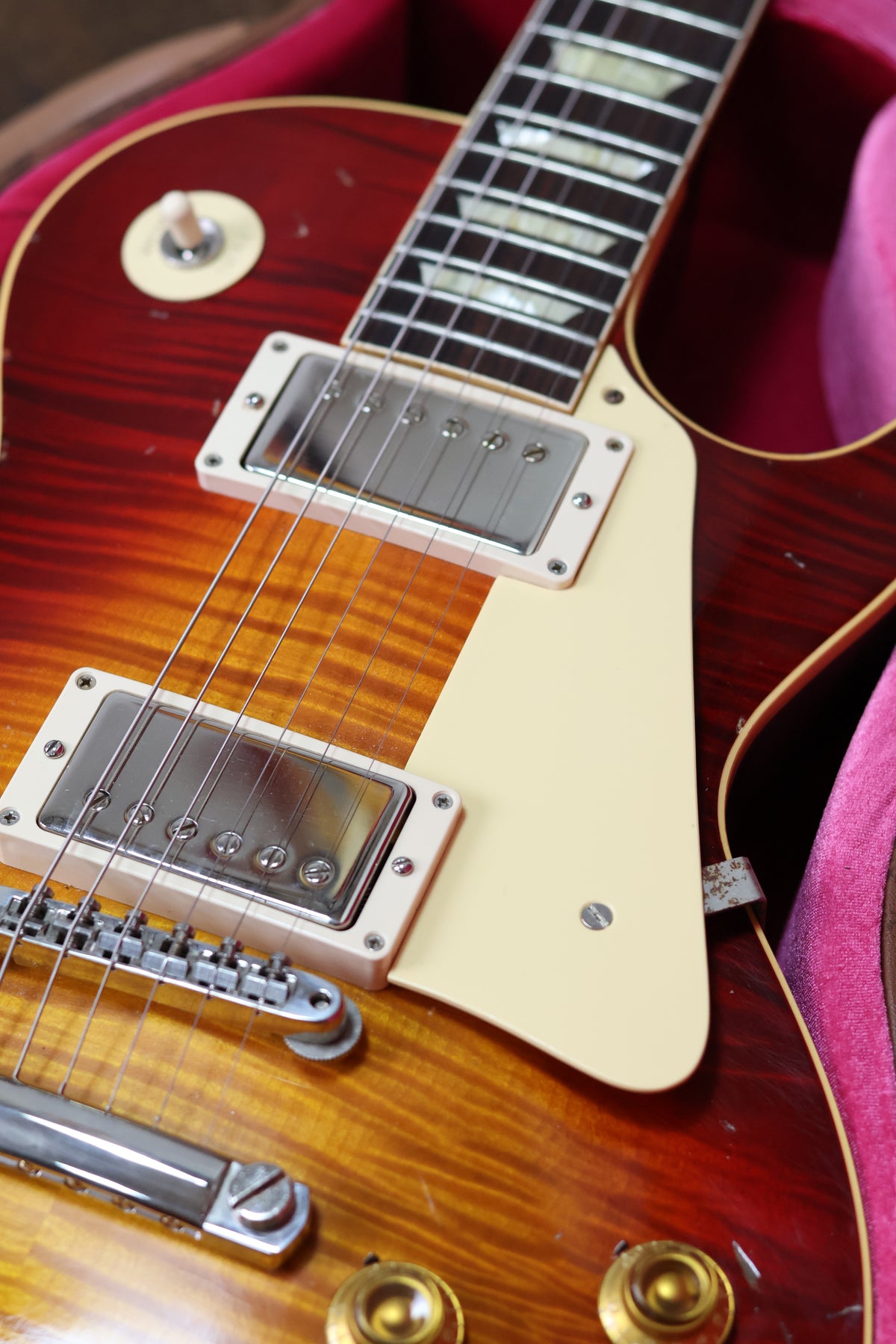Gibson Les Paul CS Murphy Lab R9 | Slow Iced Tea Fade