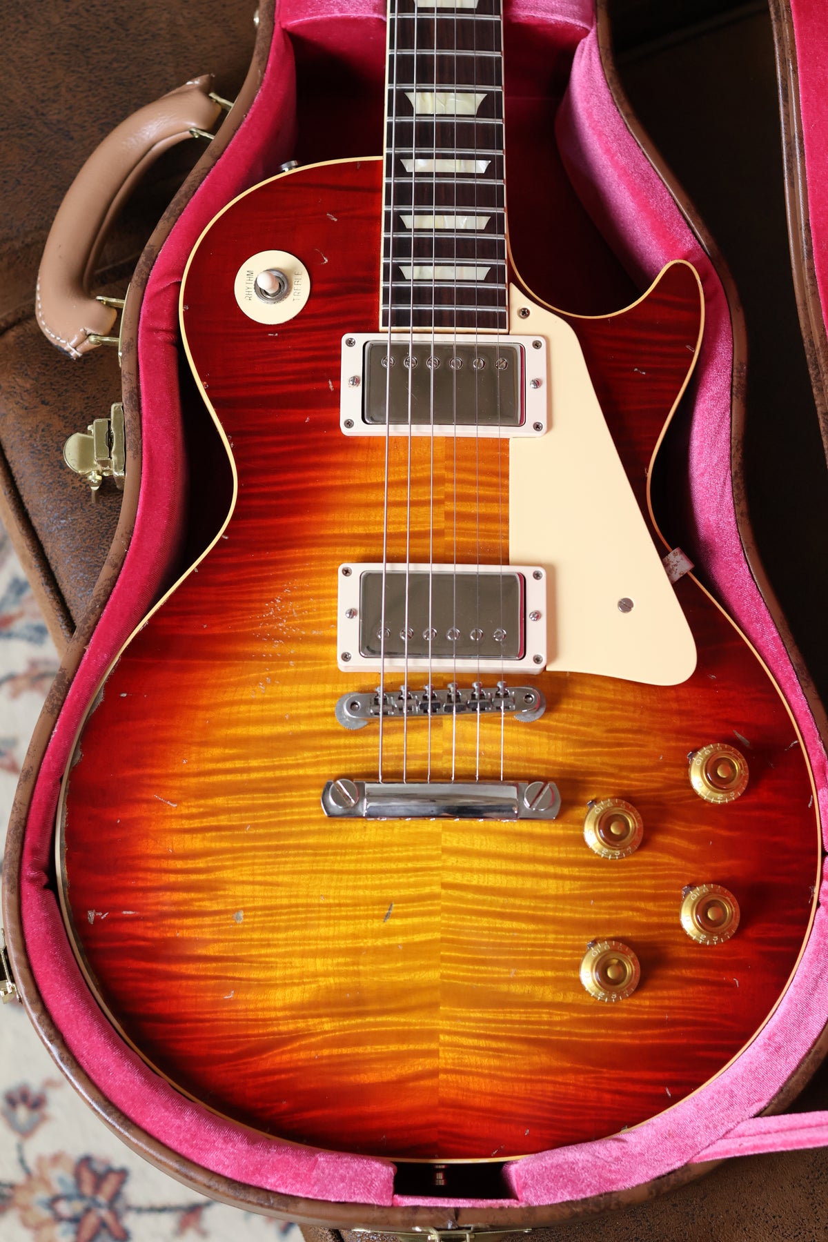 Gibson Les Paul CS Murphy Lab R9 | Slow Iced Tea Fade