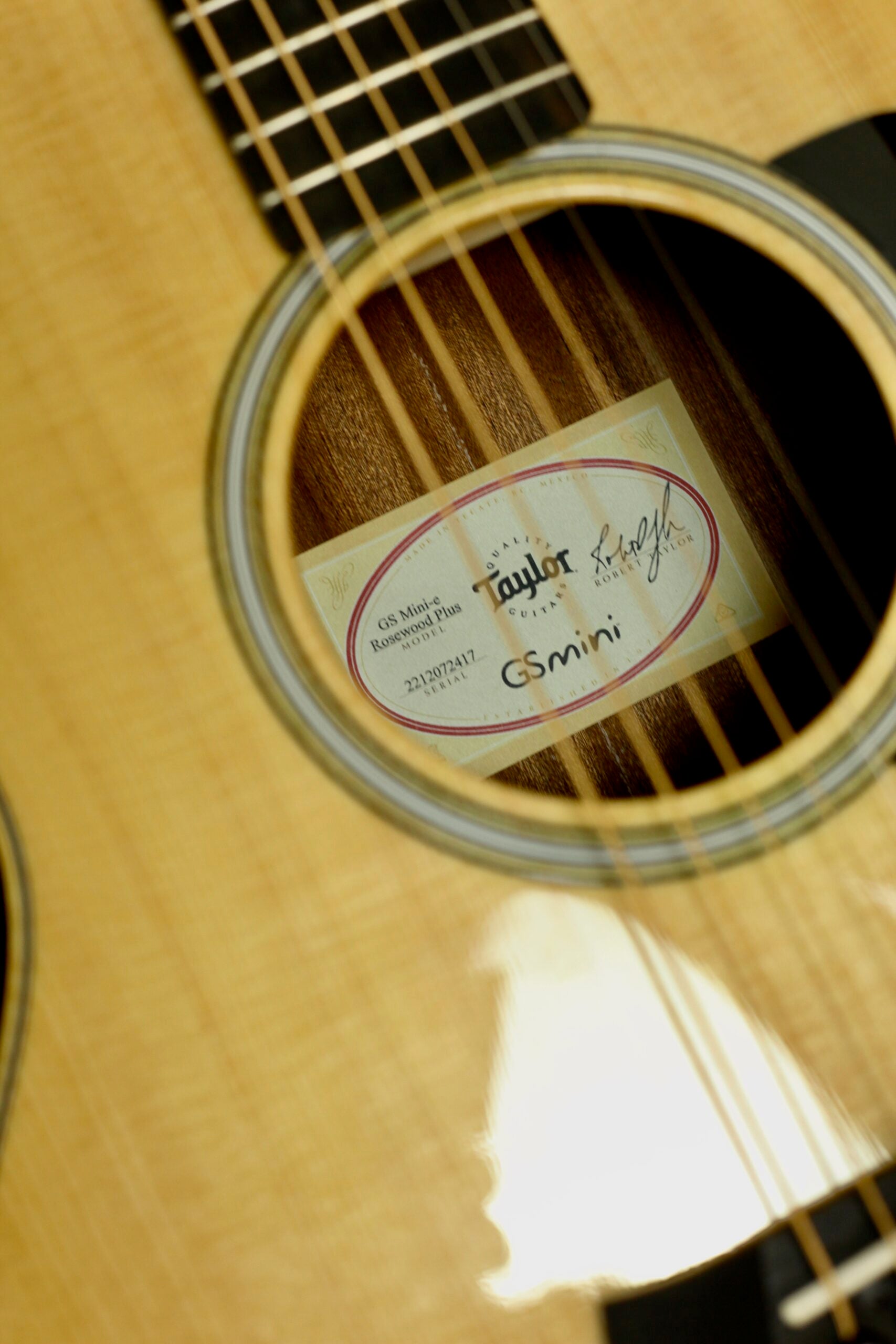 Taylor GS Mini-e Rosewood Plus | Natural