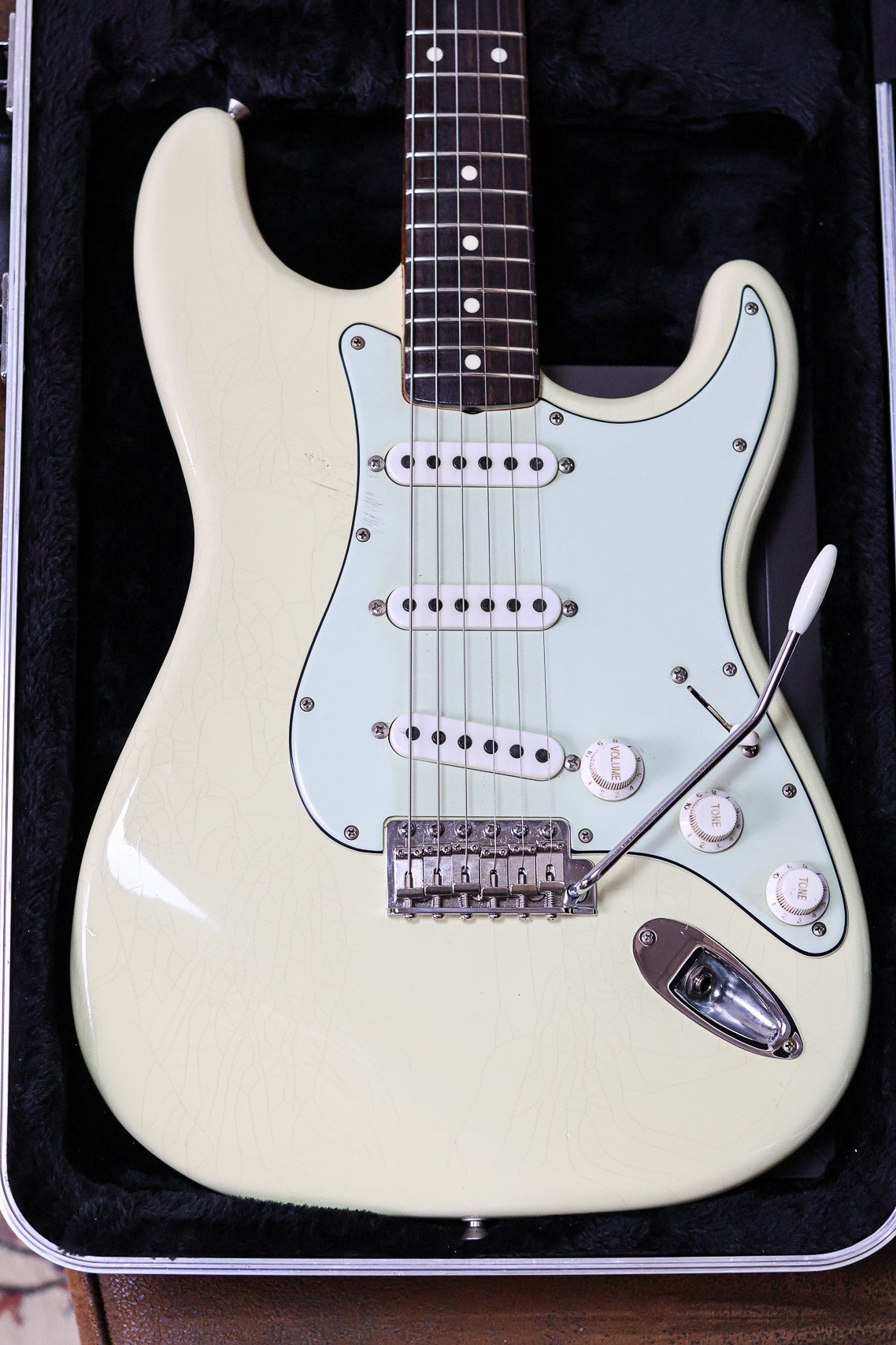 Del-Tone Stratocaster 00's | White