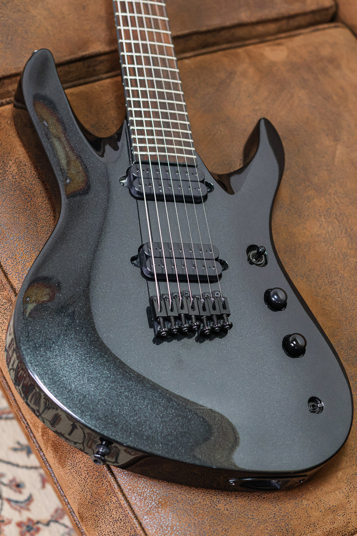 Jackson Pro Series Chris Broderick Signature Soloist HT7 | Black Metallic