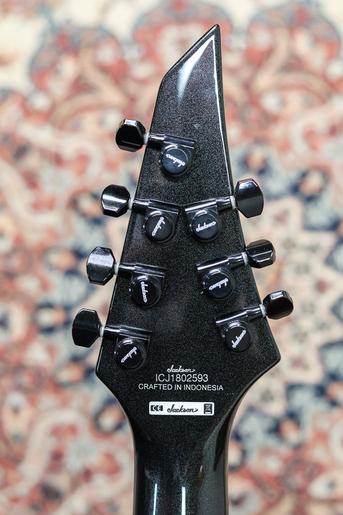 Jackson Pro Series Chris Broderick Signature Soloist HT7 | Black Metallic