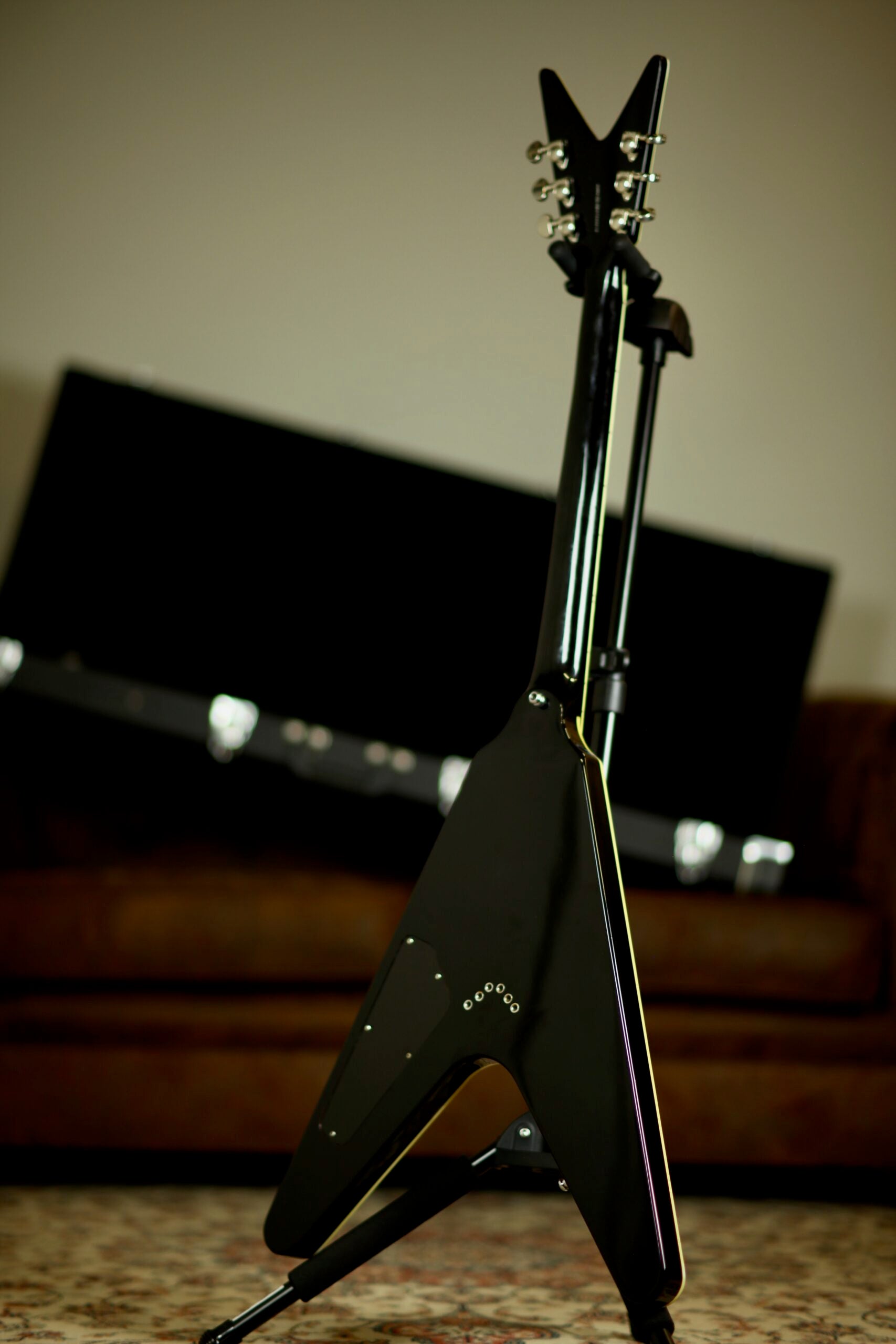 Dean Flying V 30th Anniversary | Trans Black