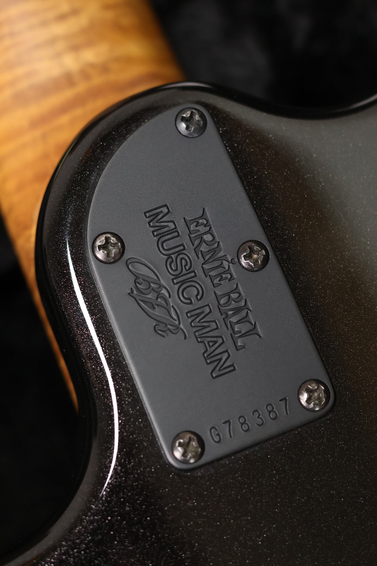 Ernie Ball Musicman JP16 | Black Lava