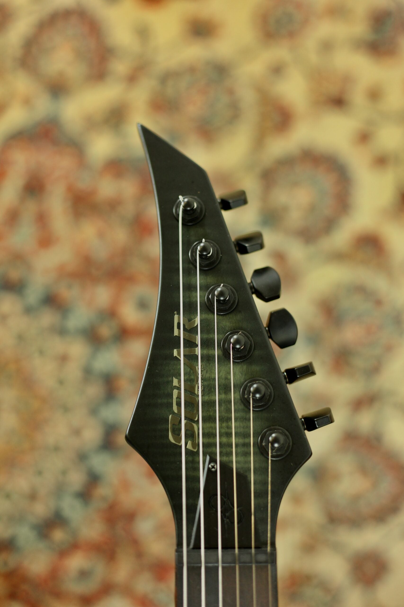 Solar Guitars E1.6 FBB | Matte Black