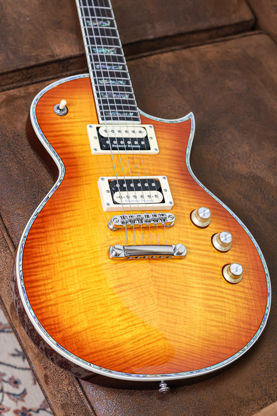 ESP LTD EC-1000 | Amber Sunburst