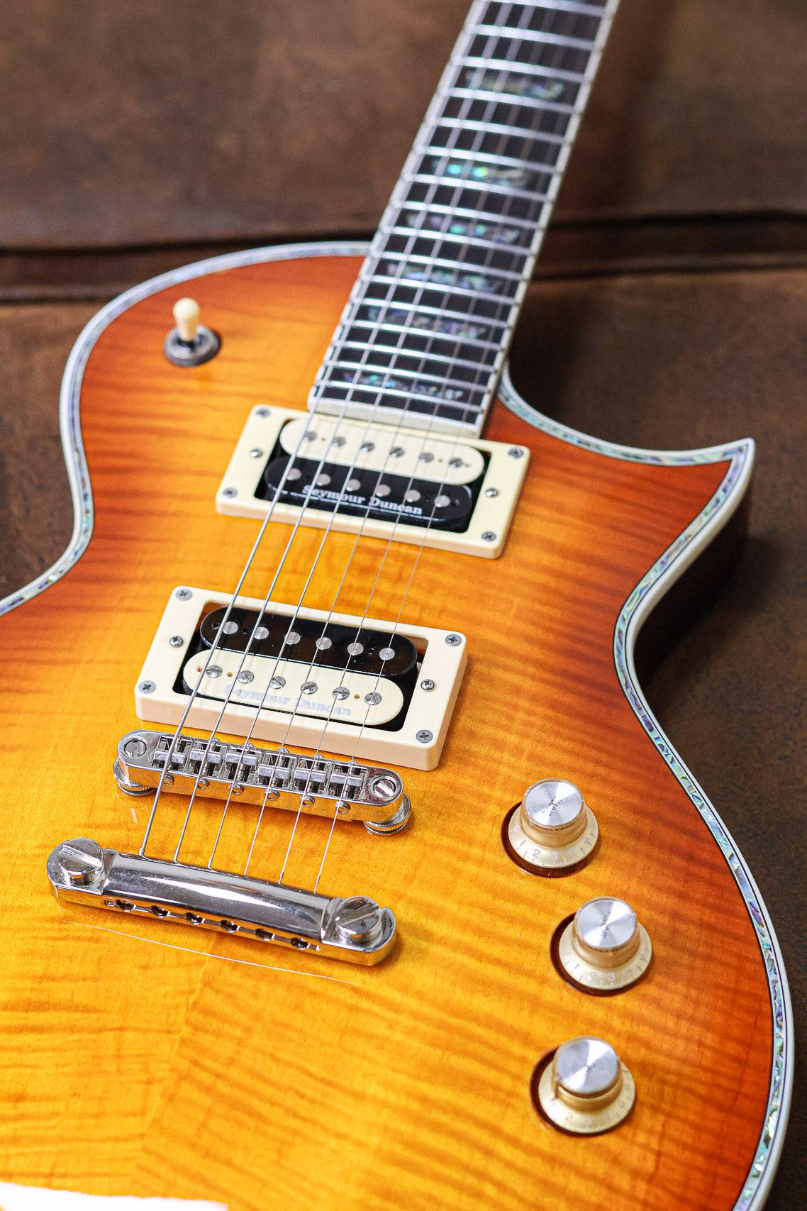 ESP LTD EC-1000 | Amber Sunburst
