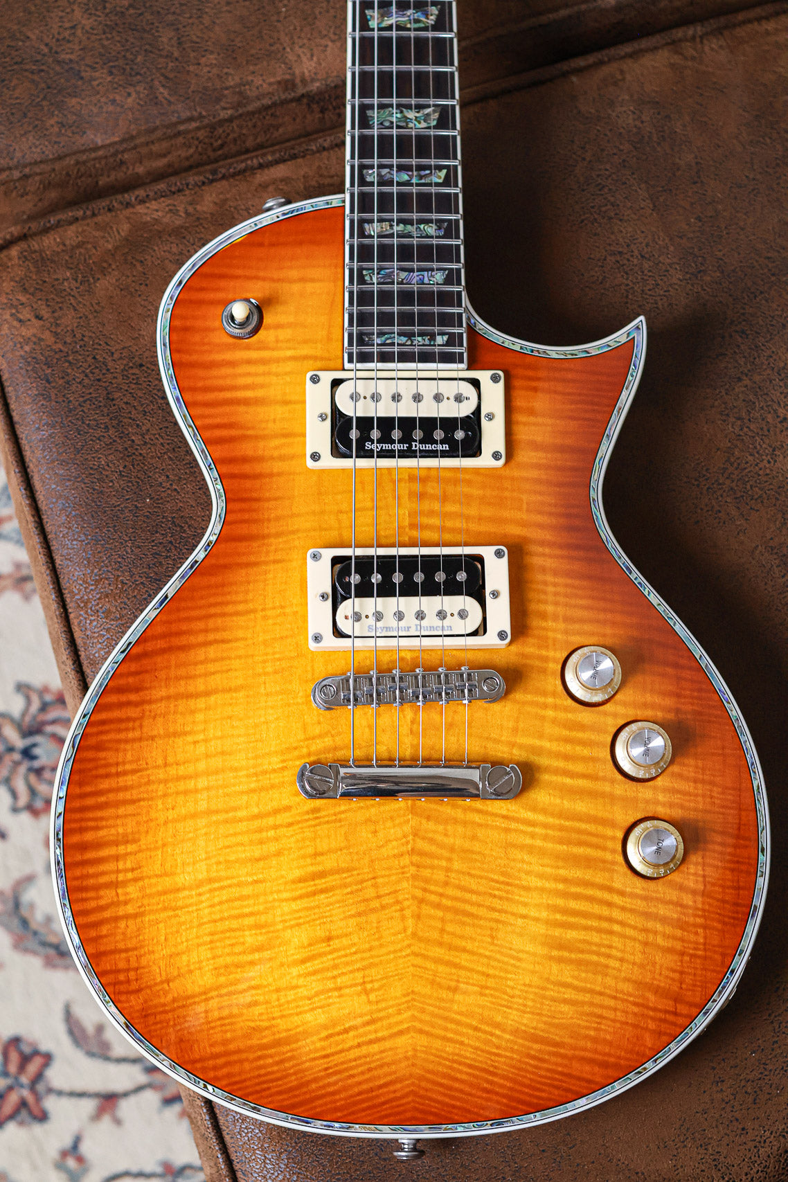 ESP LTD EC-1000 | Amber Sunburst