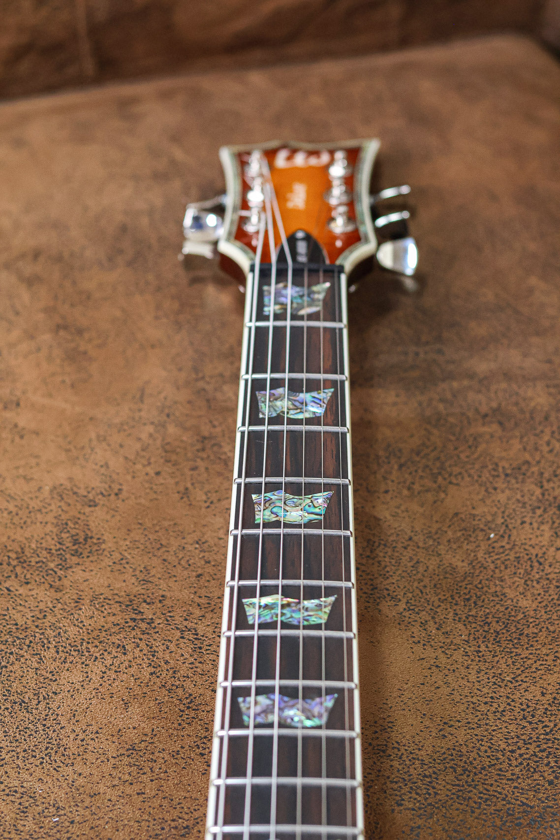 ESP LTD EC-1000 | Amber Sunburst