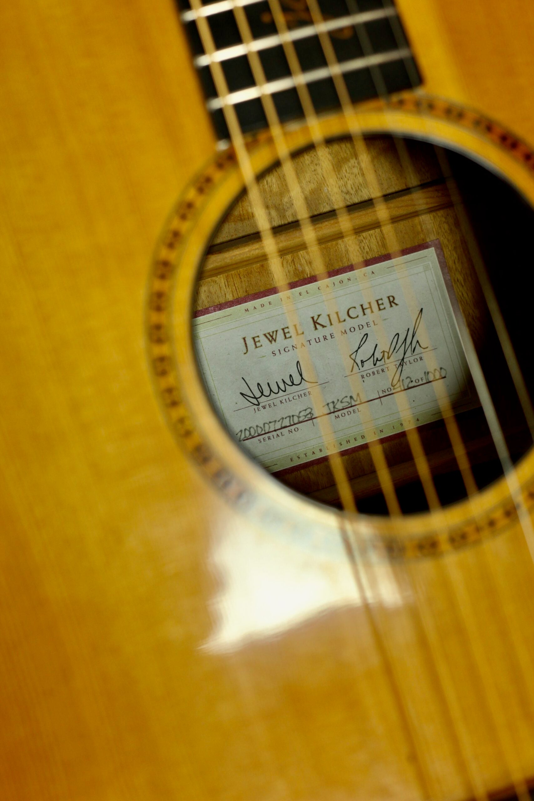 Taylor JKSM Jewel Kilcher Signature Model | Natural