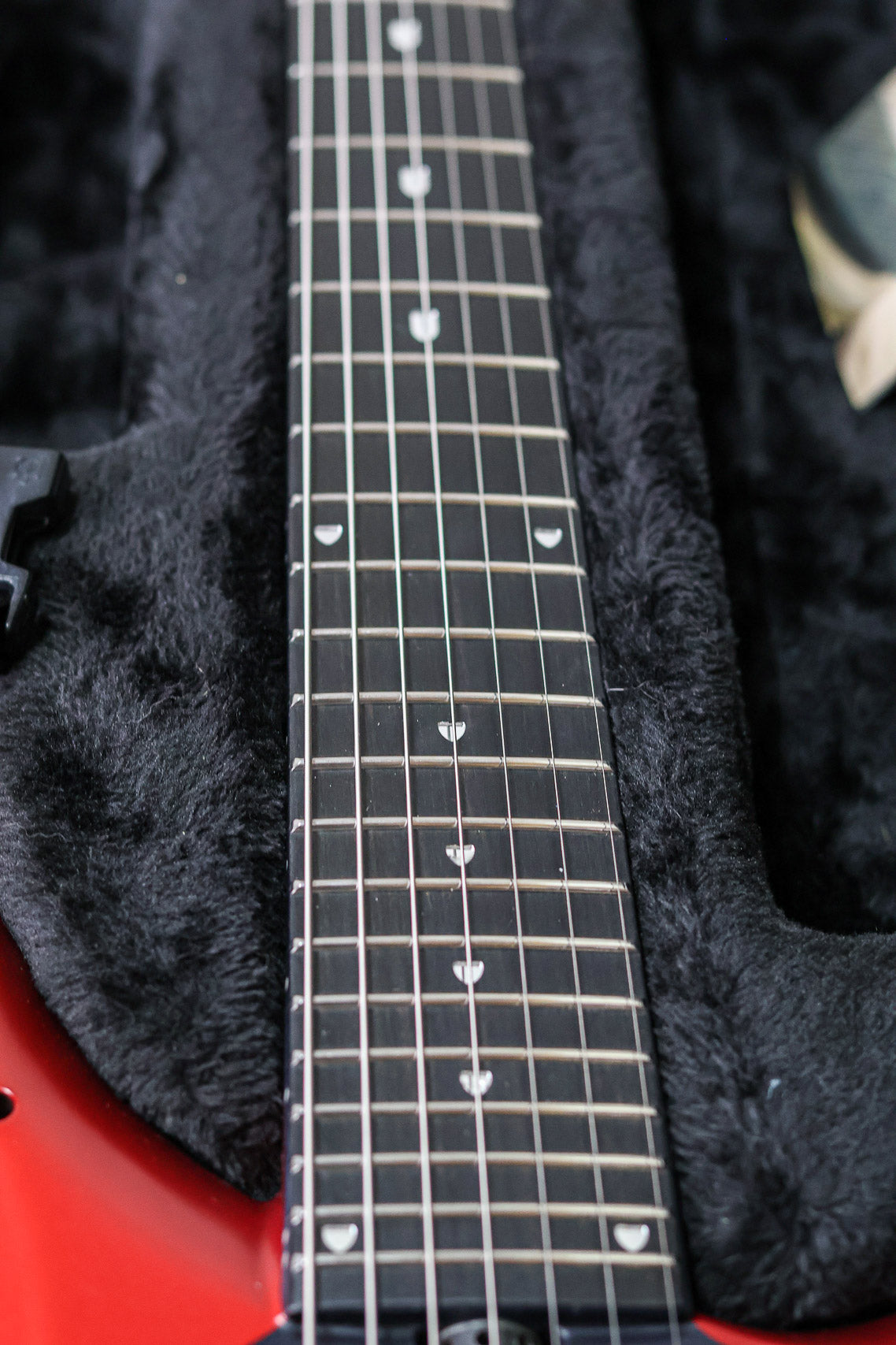 Ernie Ball Music Man Majesty | Iced Crimson