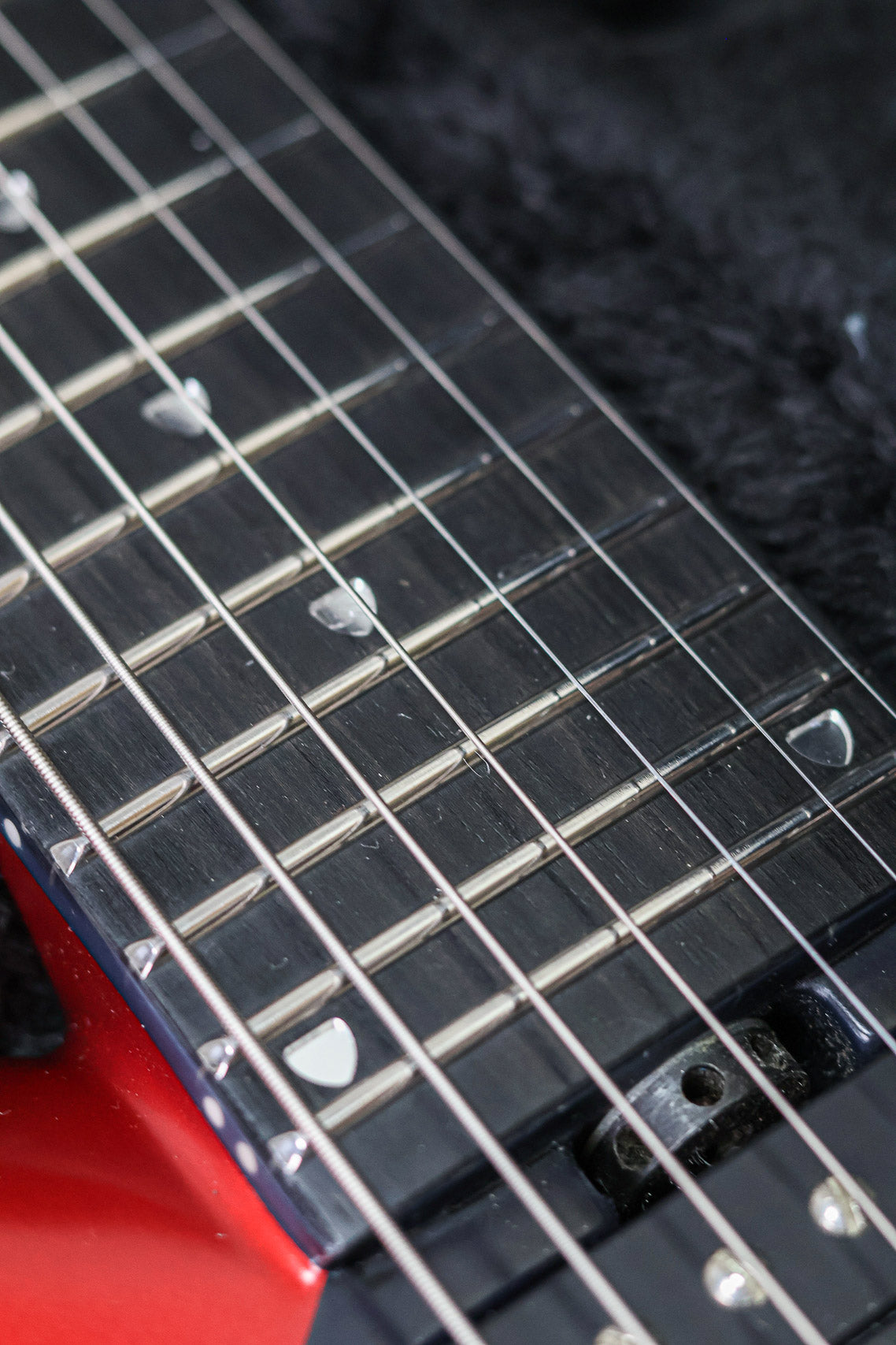 Ernie Ball Music Man Majesty | Iced Crimson