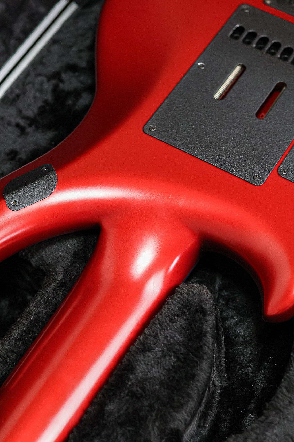 Ernie Ball Music Man Majesty | Iced Crimson