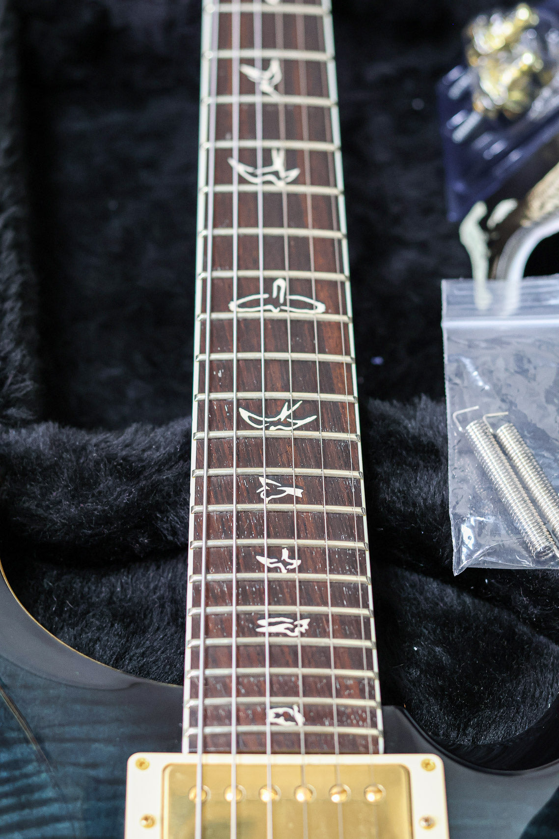 PRS Custom 24 25th Anniversary 2000's | Grey Black Blue Burst